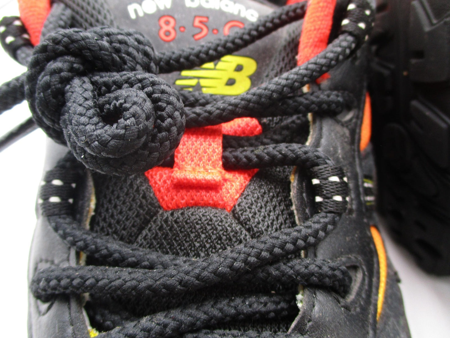 New Balance 850 Shoes Mens Size 10.5 Black Yellow Orange Running Suede ML850KL211