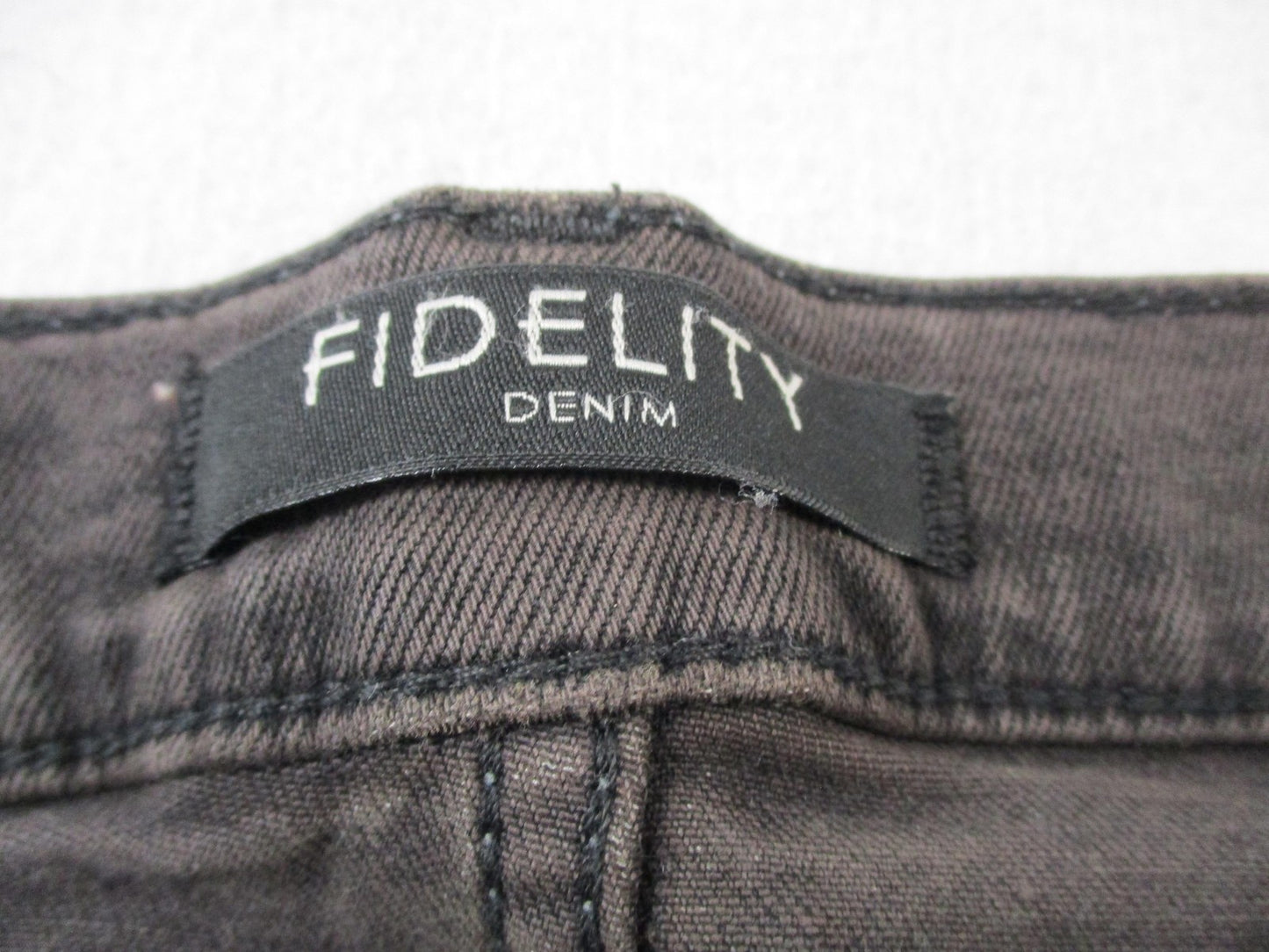 Fidelity Denim Jeans Mens 29x32 Gray Torino Slim Stretch Charcoal Wash