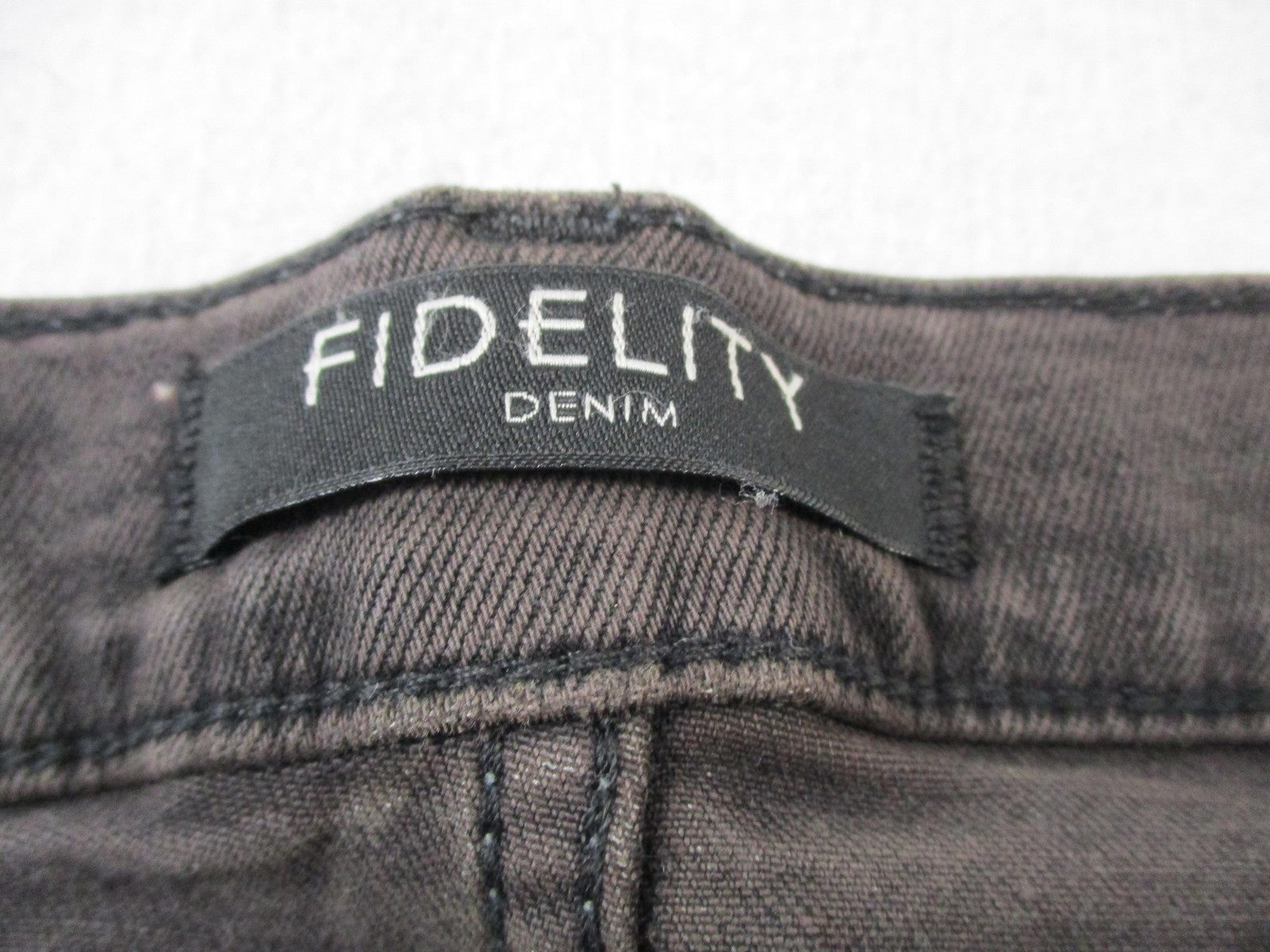 Fidelity Denim Jeans Mens 29x32 Gray Torino Slim Stretch Charcoal Wash