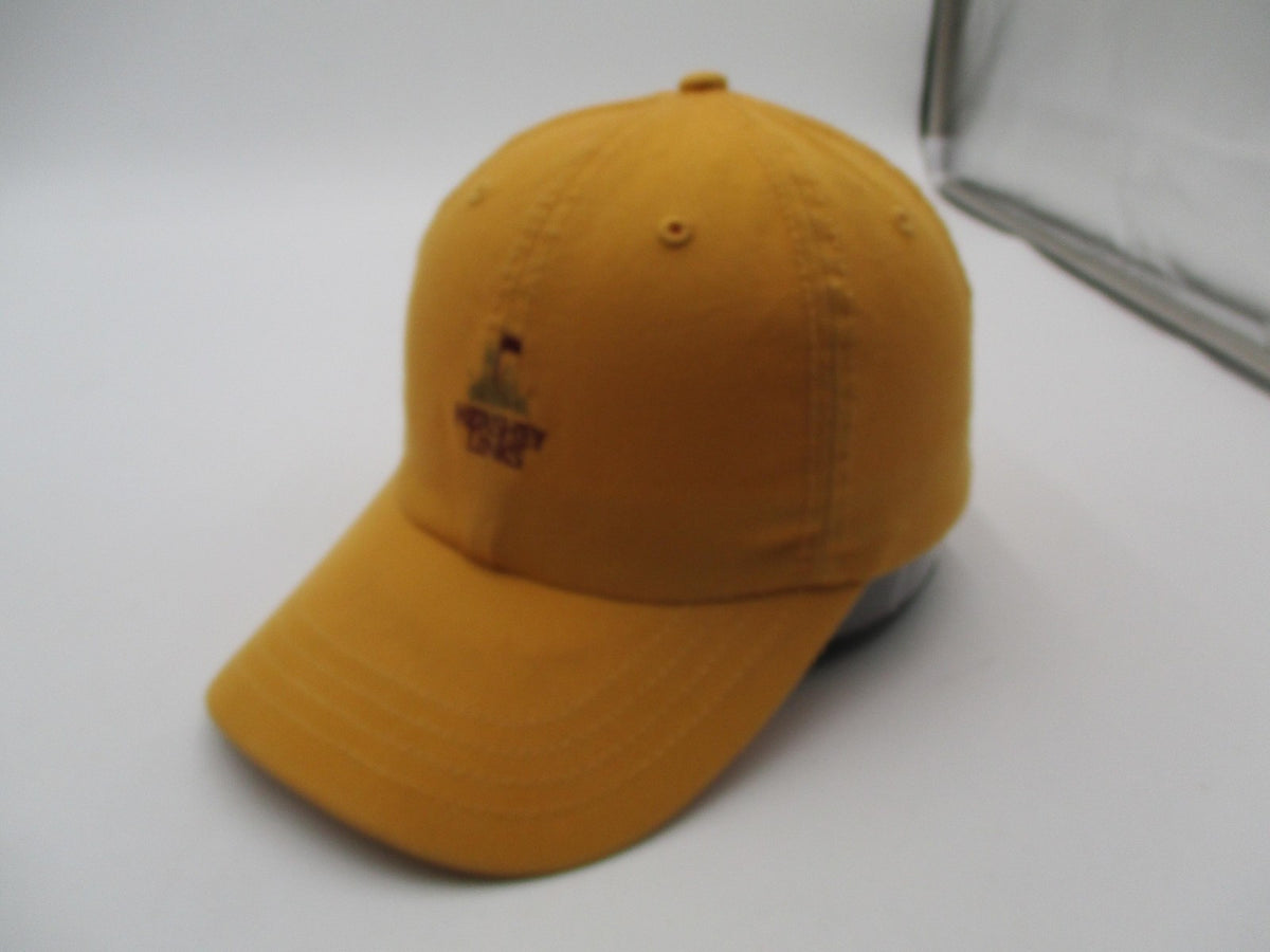 Hershey Links Hat Cap Strap Back Mens One Size Yellow Golf American Dry Goods2