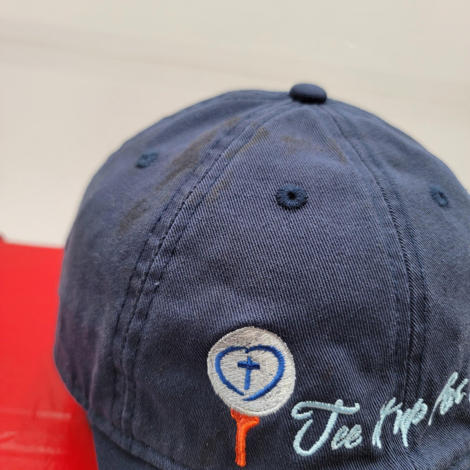 Tee It Up For Kids Hat Cap Strap Back Golf Charity Benchmark Embroidered Mens1