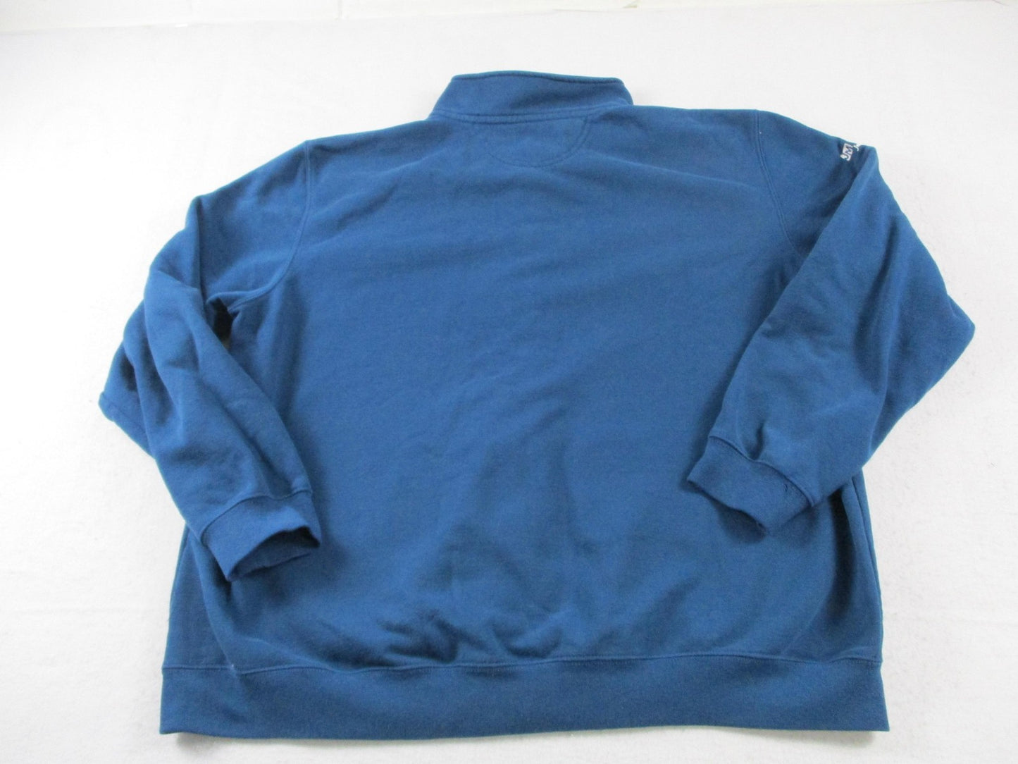 Carhartt Sweatshirt Mens 2XL Blue Full Zip Fleece Original Fit Logo Workwear1