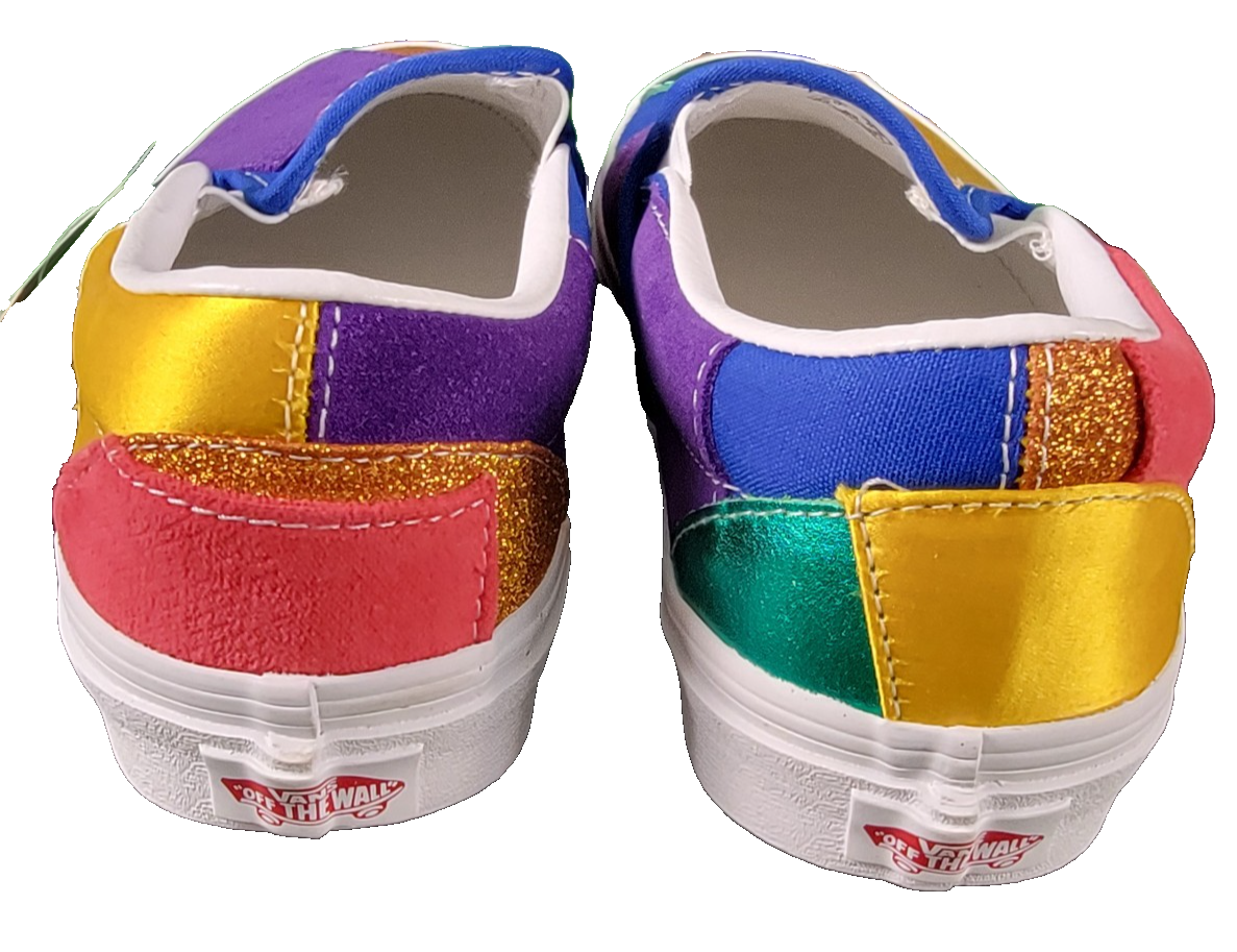 VANS Classic SlipOn Pride (Patchwork) Men Size 7 | Women Size 8.5 VN0A33TB44B11