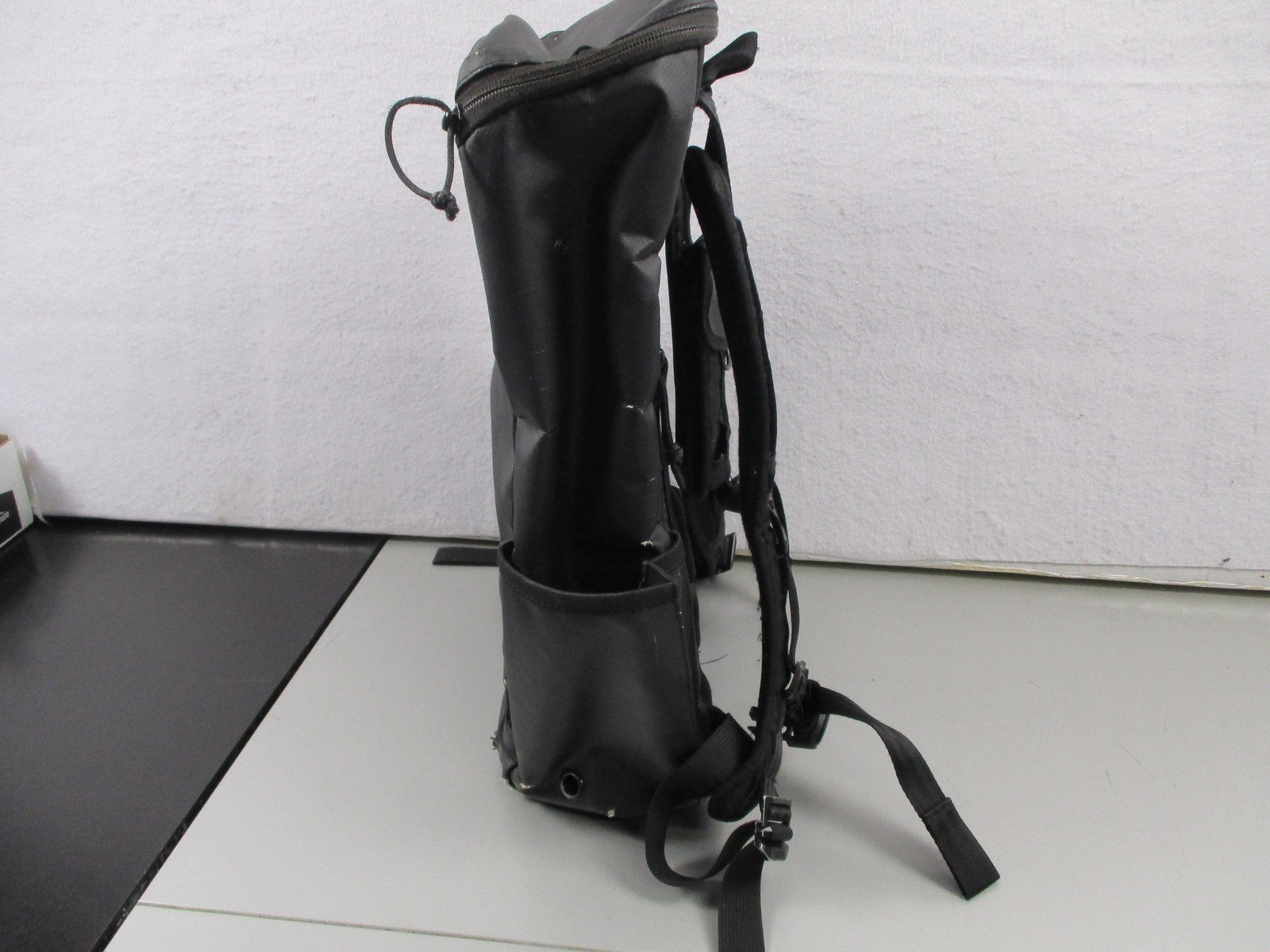 Chrome Black 18" Water Resistant Laptop Backpack Bag Men Travel Gear Urban2