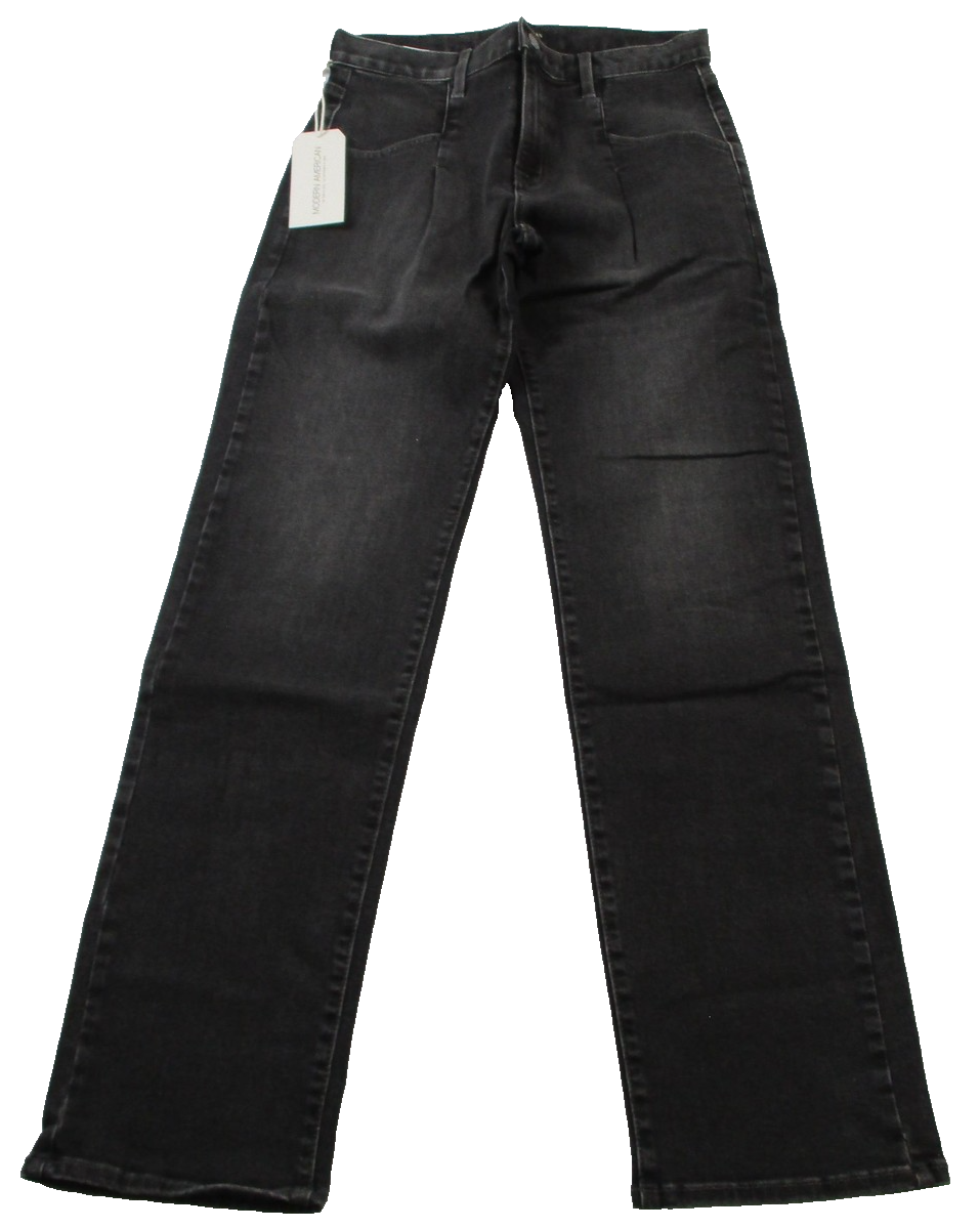 Modern American Rodeo Drive Jeans Womens 26 Black Straight Leg Salem Boston 14760