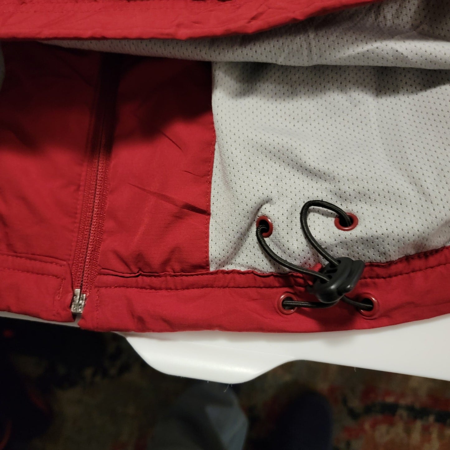 Indiana Hoosiers Adidas Zip Up Jacket Sz M