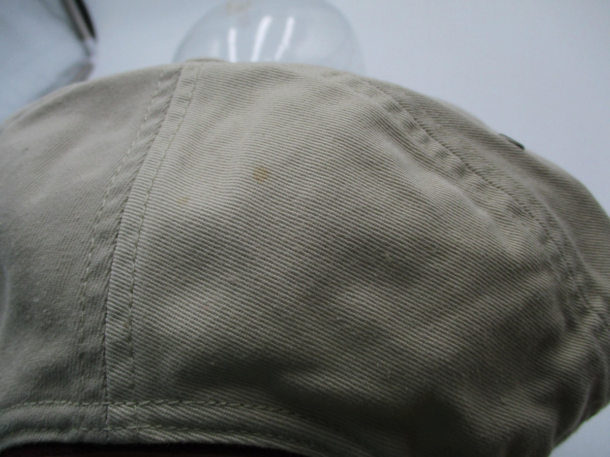 Richardson Hat Cap Strap Back Mens One Size Beige Maroon Baseball Twill 33511