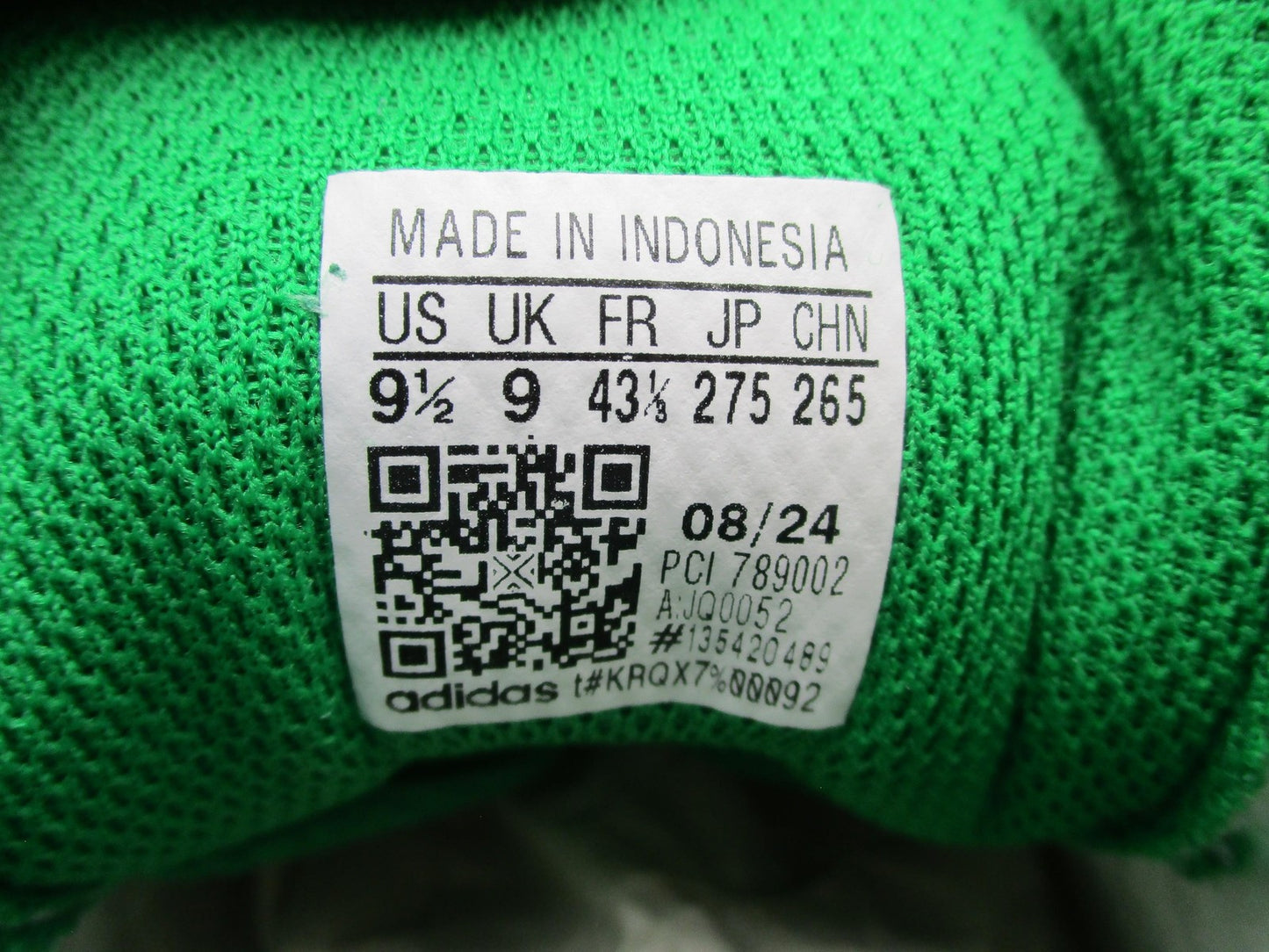 Adidas Campus Vulc Shoes Mens Size 9.5 Green White Originals Skate Suede JQ005210