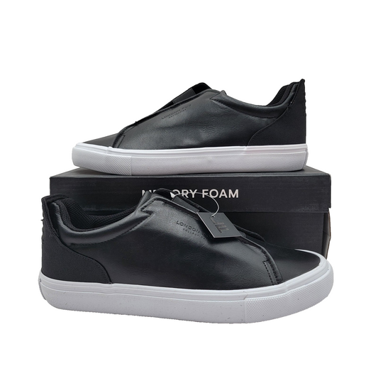 London Fog Collection Shoes Mens Size 10 Francis Memory Foam Slip On Sneakers0