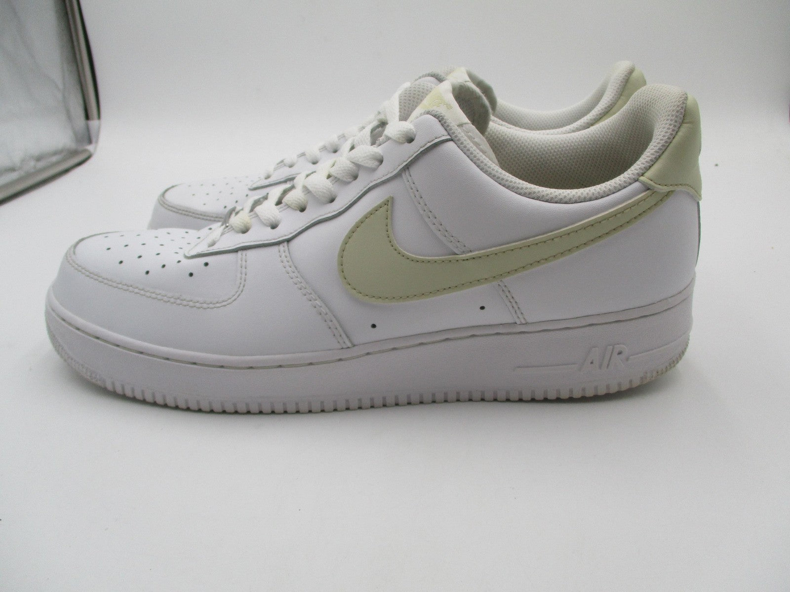 Nike Air Force 1 Low Shoes Mens Size 12 White Leather AF1 Sneakers FJ4146-1114
