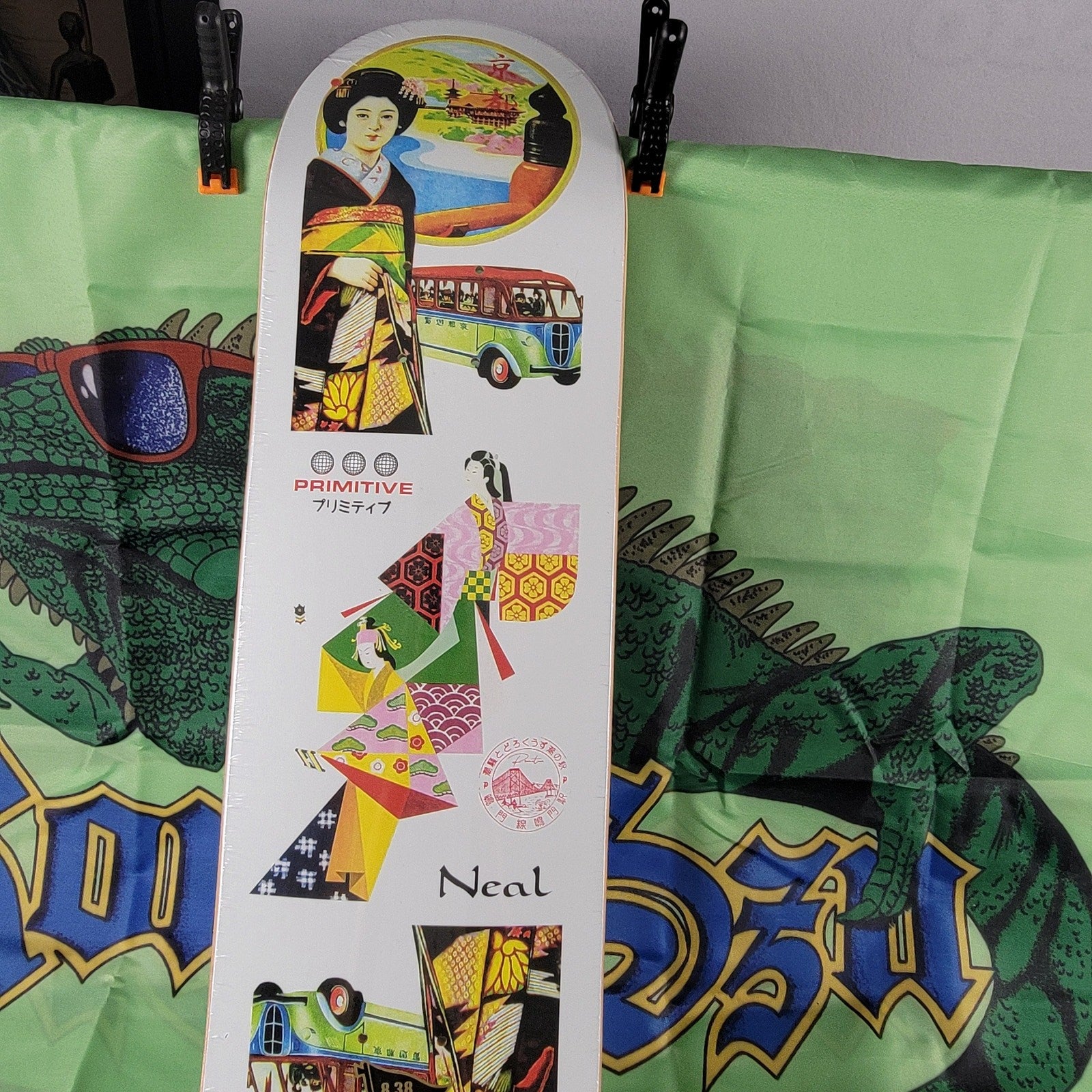 Primitive Skateboard Deck Neal Far East 8.38"3