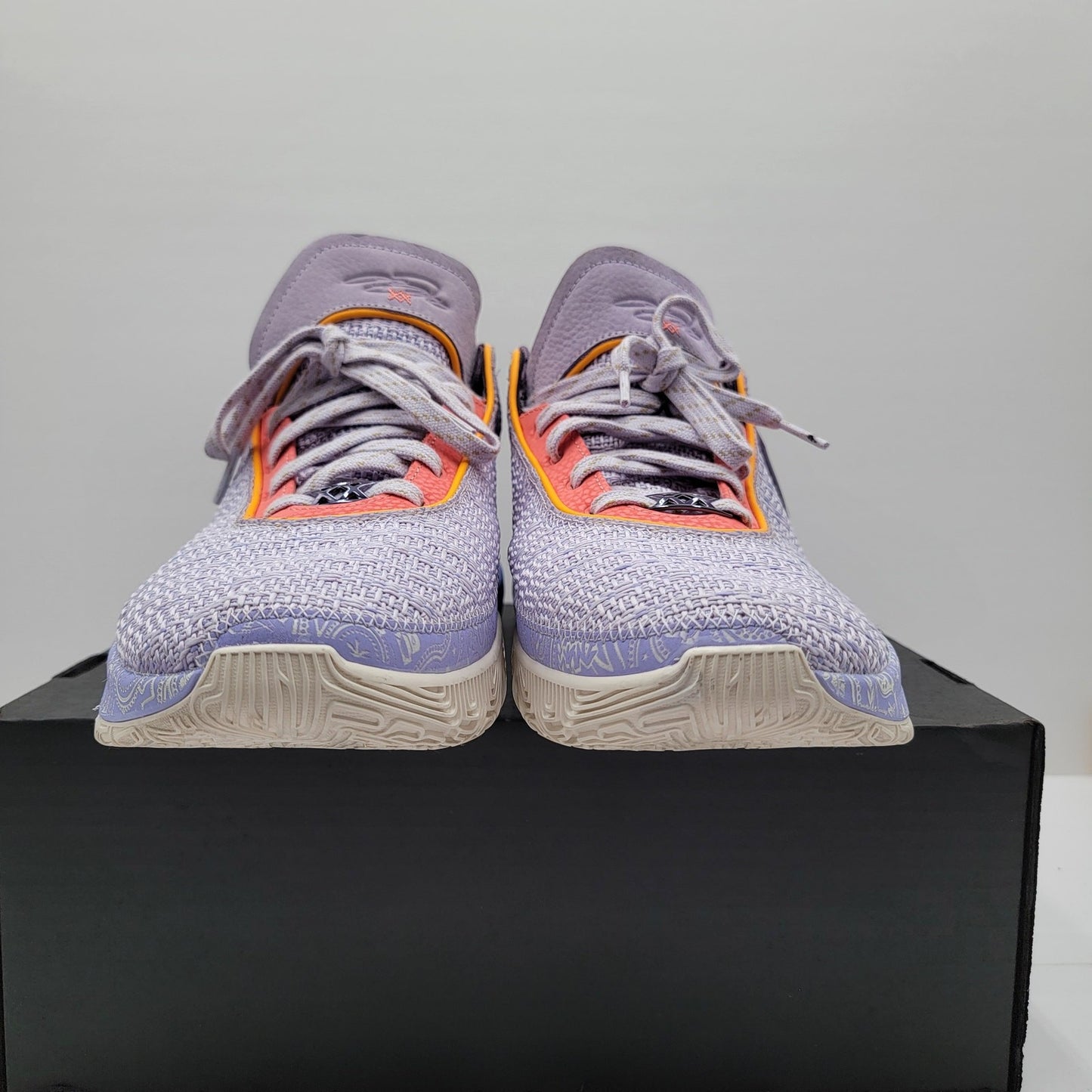 Nike LeBron 20 'Purple and Gold' Basketball Shoes - Size 12
