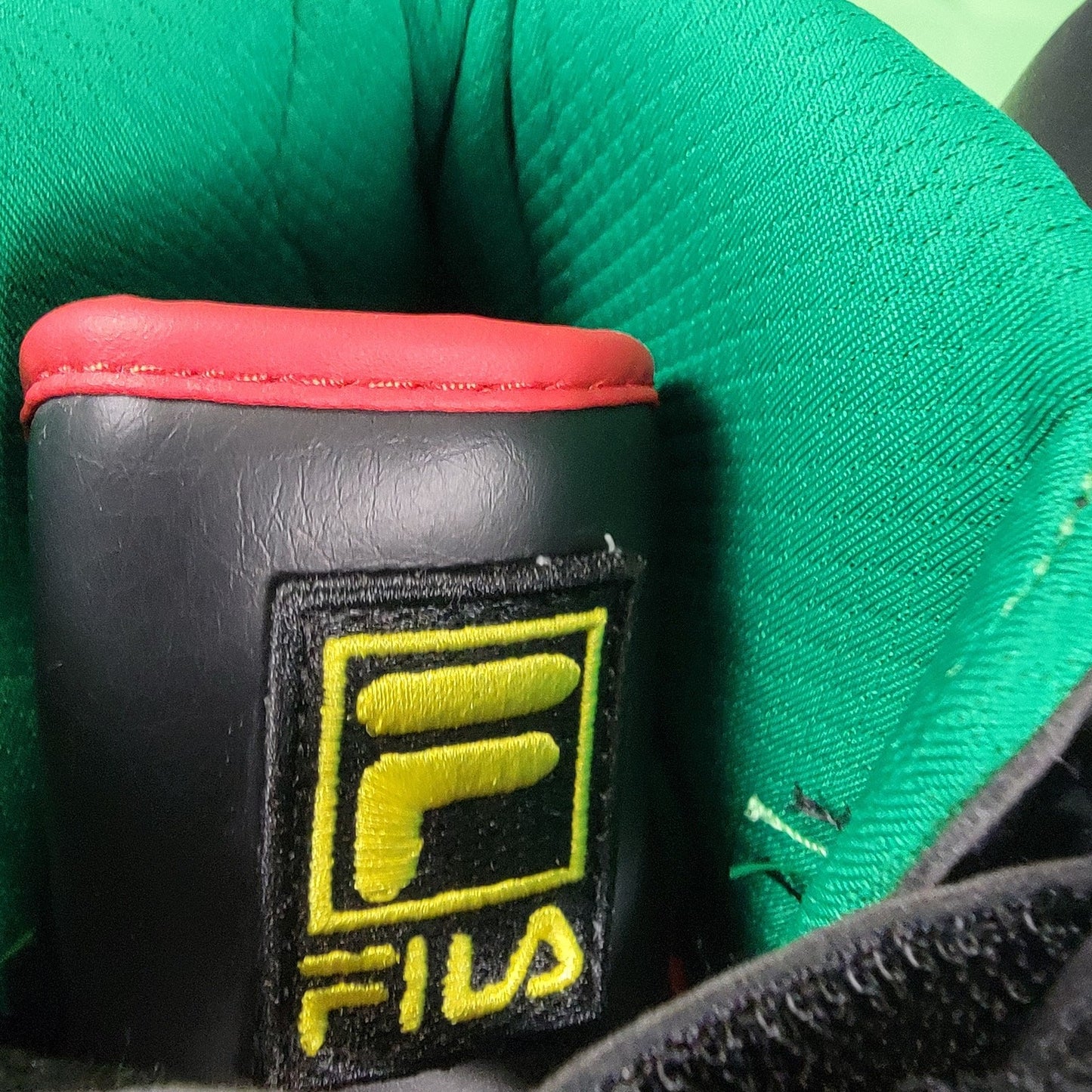 FILA Vulc 13 Mid Black/Yellow/Green/Red Mens Sz 124
