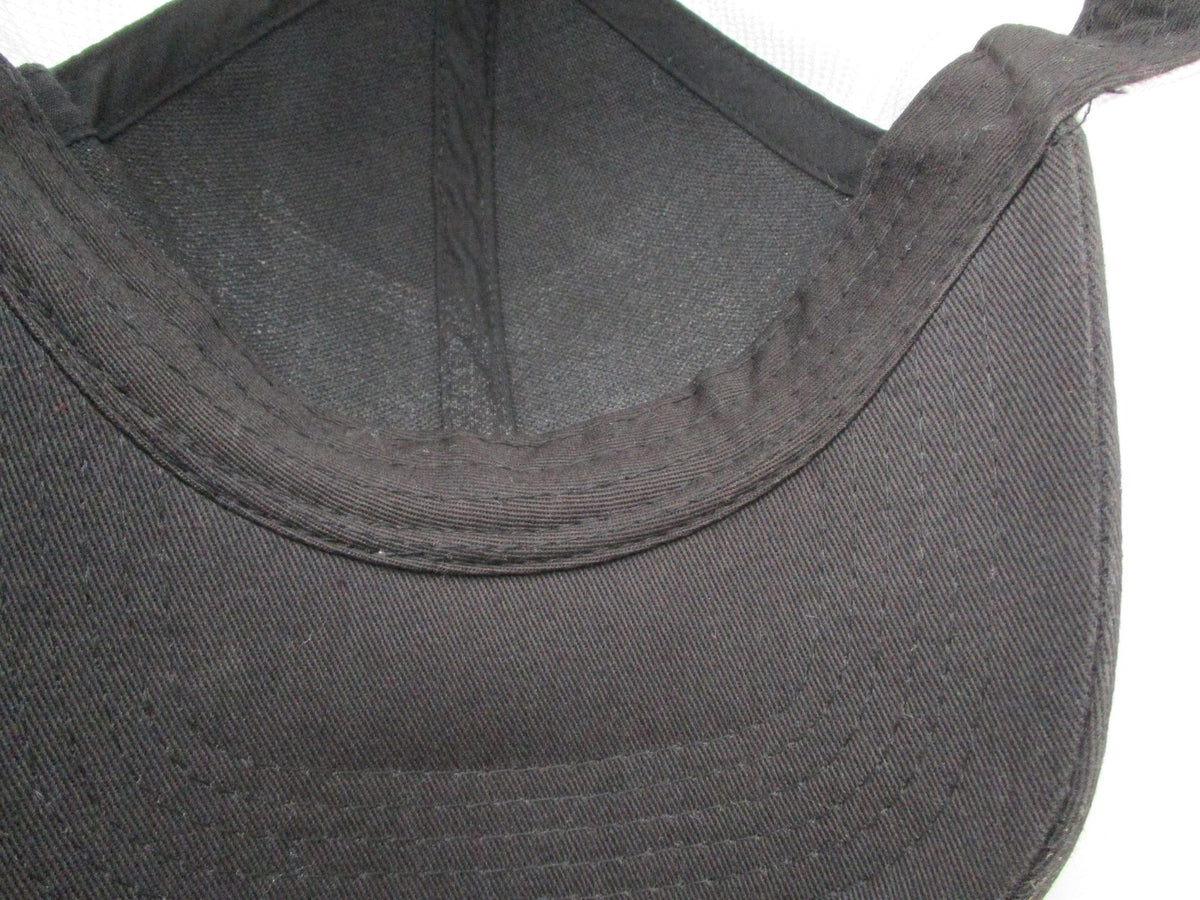 Magellan Outdoors Hat Cap Snap Back Mens One Size Black White Mesh Fish Logo9