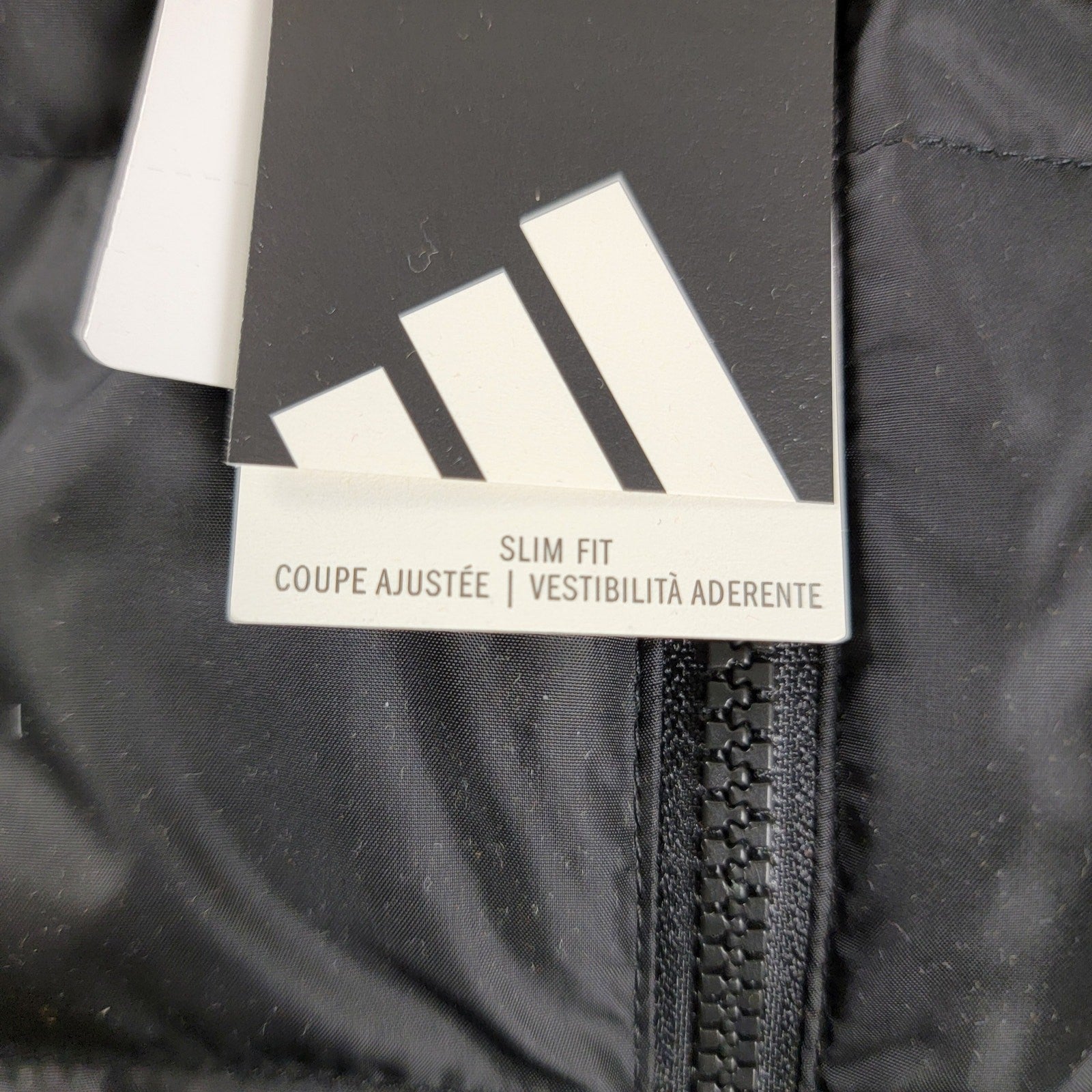 Adidas Womens Down Jacket w Hood Black Sz M GH4593 8