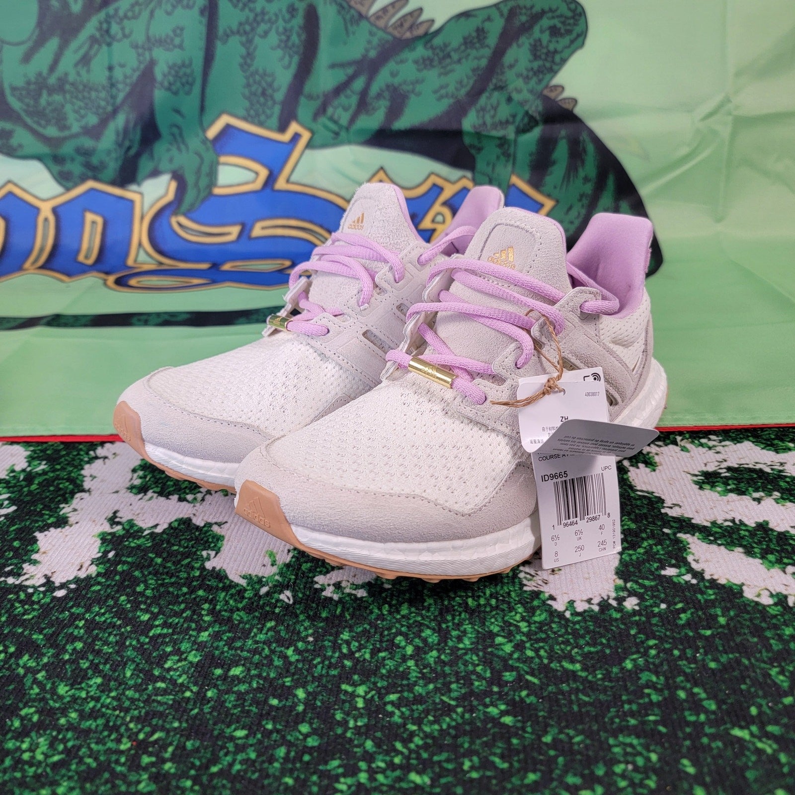 Adidas Wmns UltraBoost 1.0 'Off White Lilac' Sz 8 ID96650