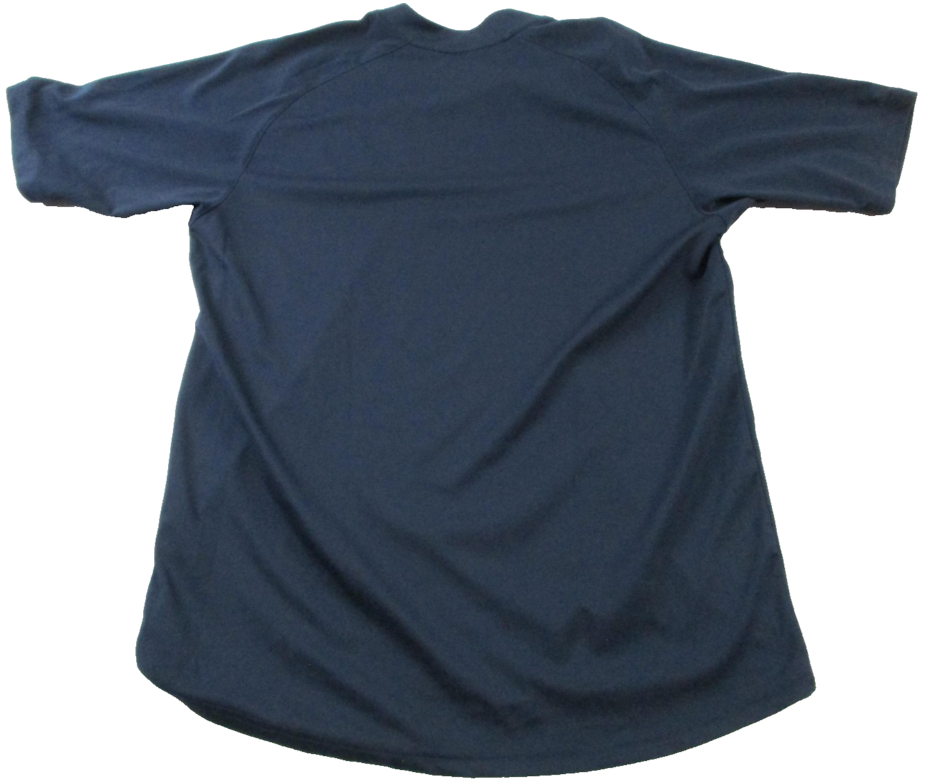 Nike Shirt Mens Large Blue Chevron Raglan Short Sleeve Athletic Jersey 14991