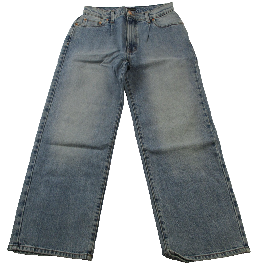 Modern American Topanga Jeans Womens 26 High Rise Wide Leg Crystal Blue 14690
