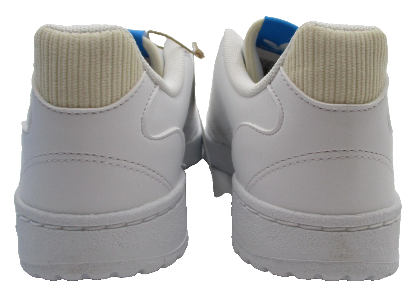 Adidas NY 90 J Shoes Girls Size 5 White Blue Originals Casual Sneakers GZ18756