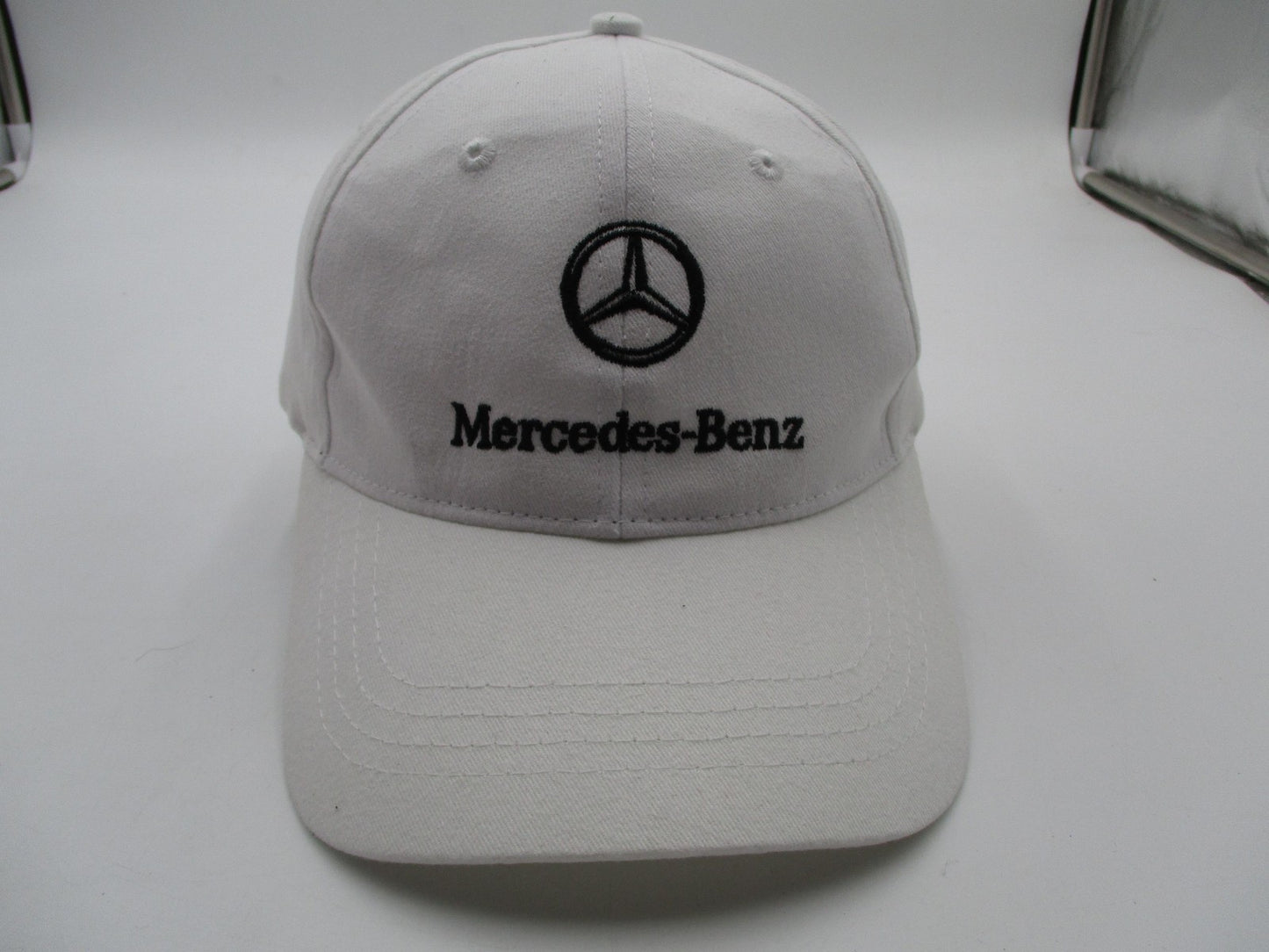 Mercedes-Benz Hat Cap Strap Back Mens One Size White Embroidered Cap America0