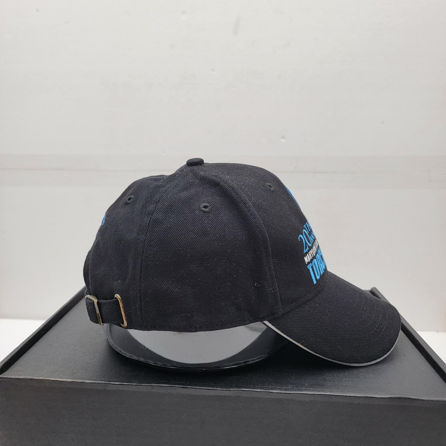 Maryland Law Enforcement Hat Cap Strap Back Torch Run Special Olympics Mens Poli4