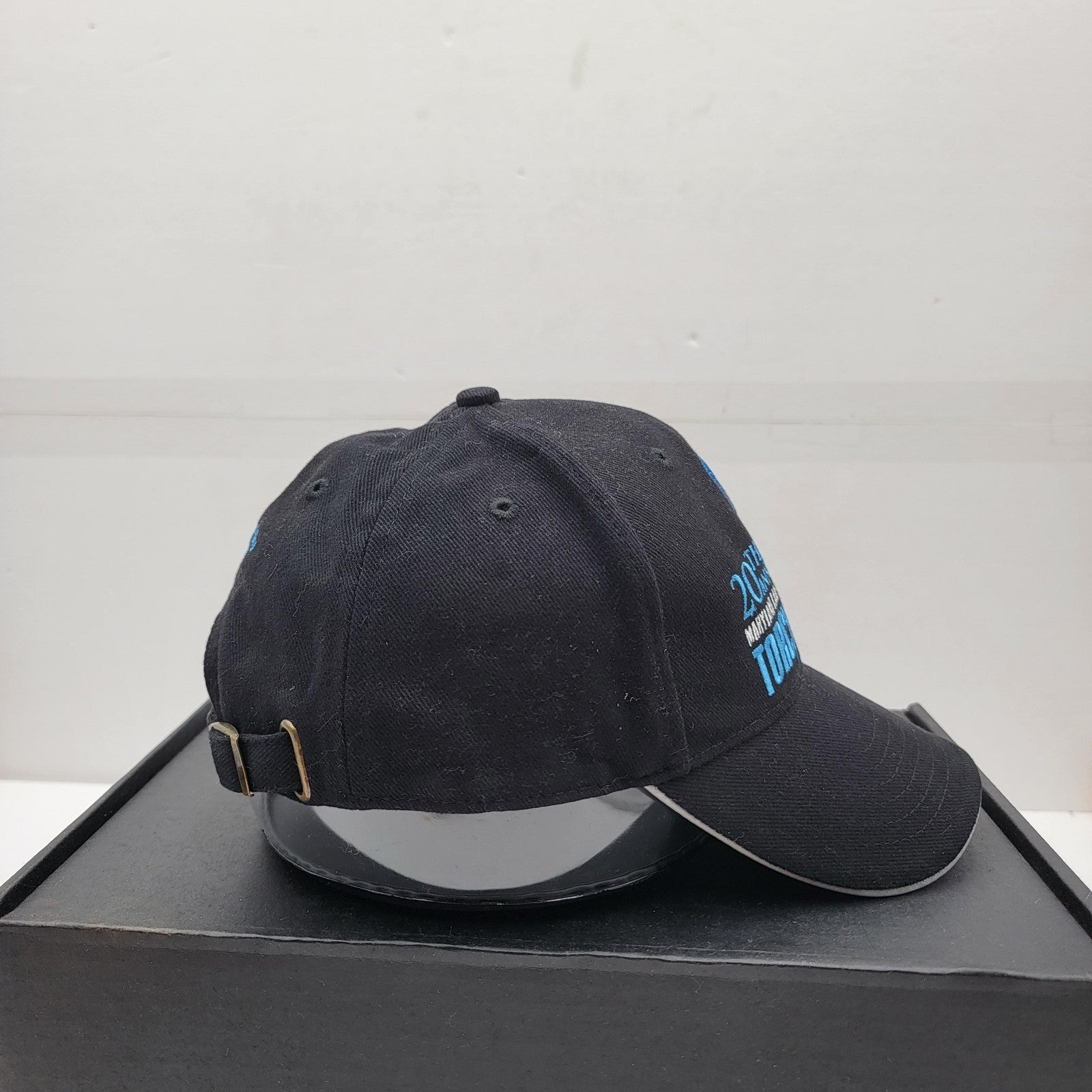 Maryland Law Enforcement Hat Cap Strap Back Torch Run Special Olympics Mens Poli4