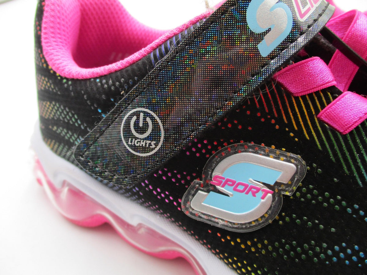S Sport By Skechers Lights Shoes Kids Size 13 Multicolor Low Top LED Sneakers6