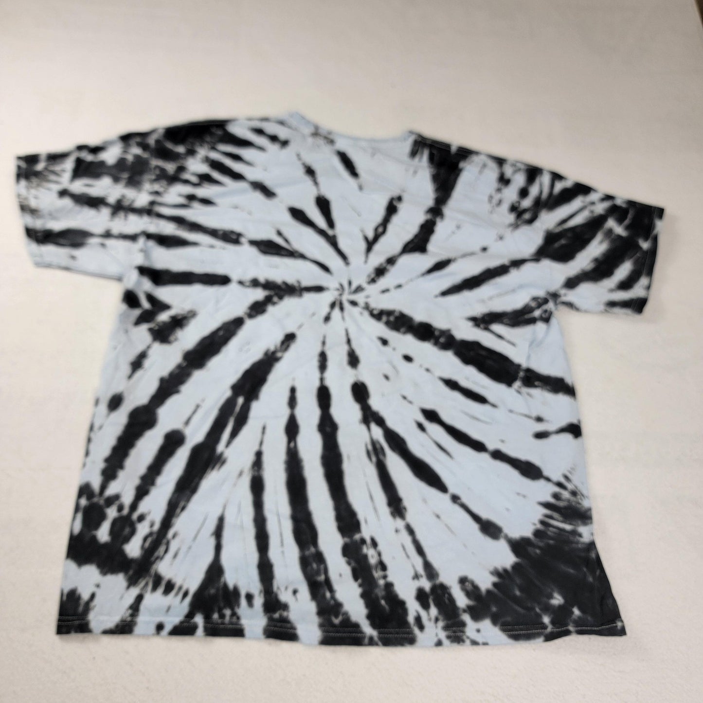 2 Pk Bundle Def Leppard Tie Dye & Lynyrd Skynyrd Beige Mens XL Graphic Rock 11153