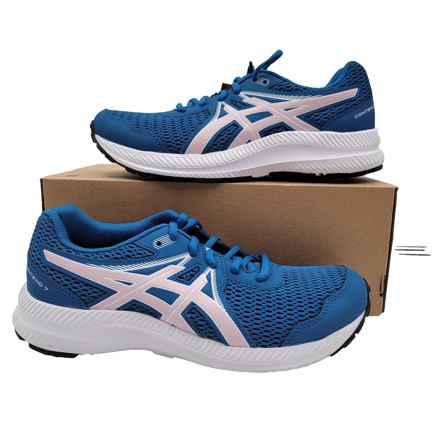 ASICS Contend 7 GS Youth Running Shoes 1014A192-413