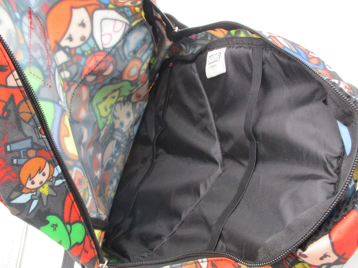 Marvel Backpack Boys Large Multicolor Superhero Print Padded School Bag Avengers7