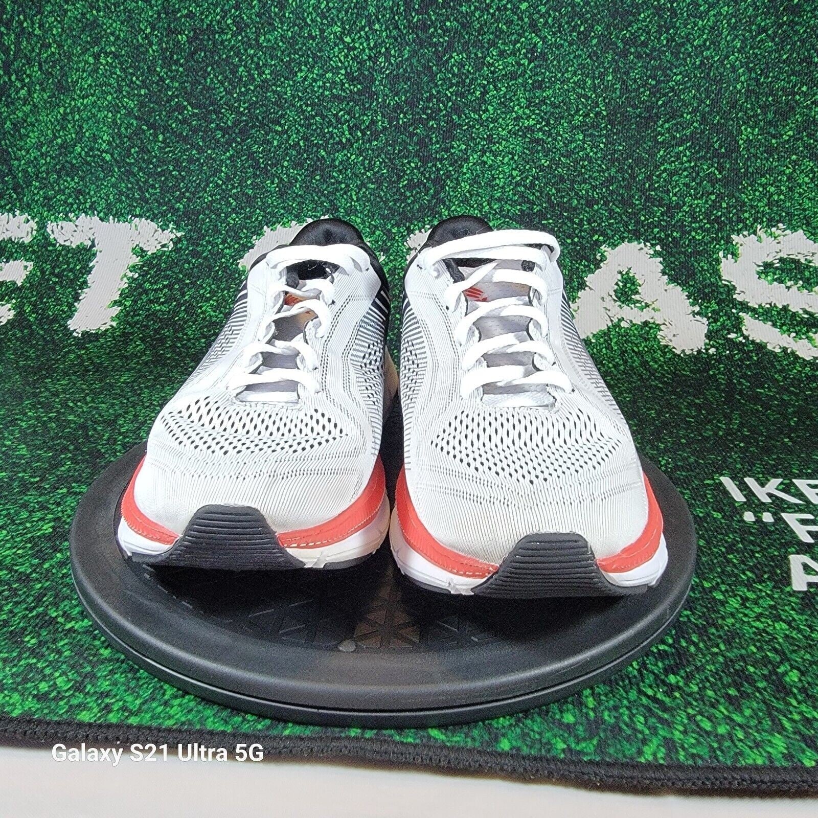 RBX SHOES Running EF10303 Black/White/Red/Grey Sz 10 M