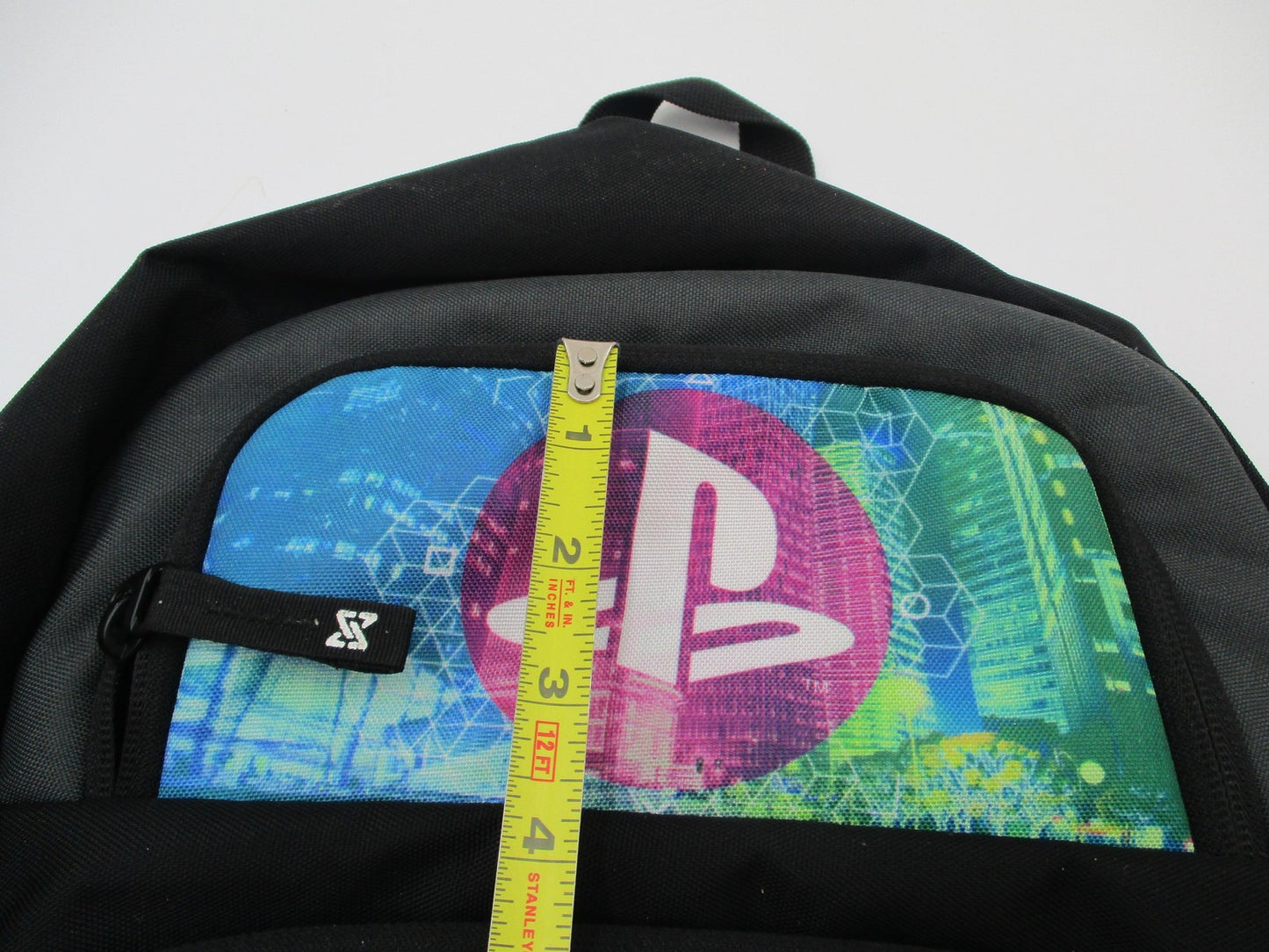 Makerwear PlayStation Backpack Black Blue Gamer Laptop Bag MW16404004SNPS14