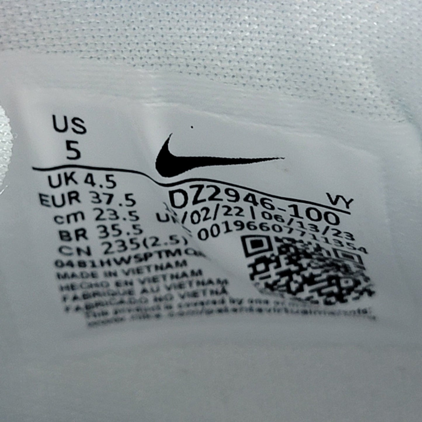 Nike Zoom Freak 5 TB 'White Black' Sz 5 DZ2946100 New5