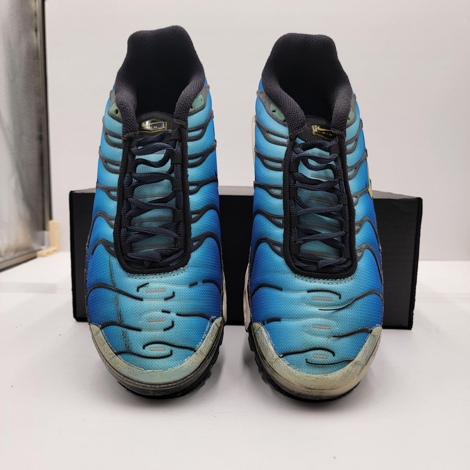Nike Air Max Plus Tn Mens Size 11 Blue Black OG Hyper Blue 2018 BQ4629003