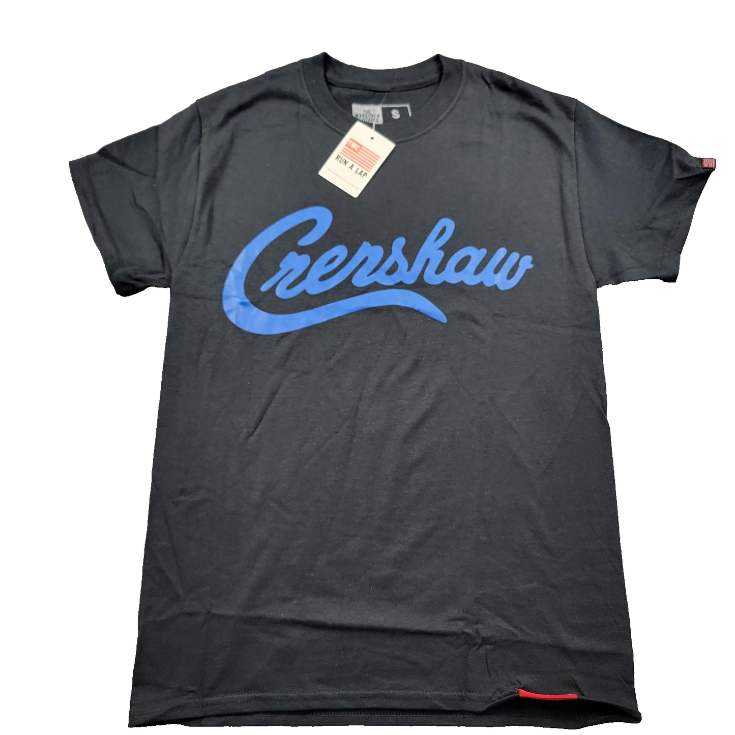 The Marathon Clothing Shirt Mens Small Black Blue Crenshaw Graphic Tee TShirt0