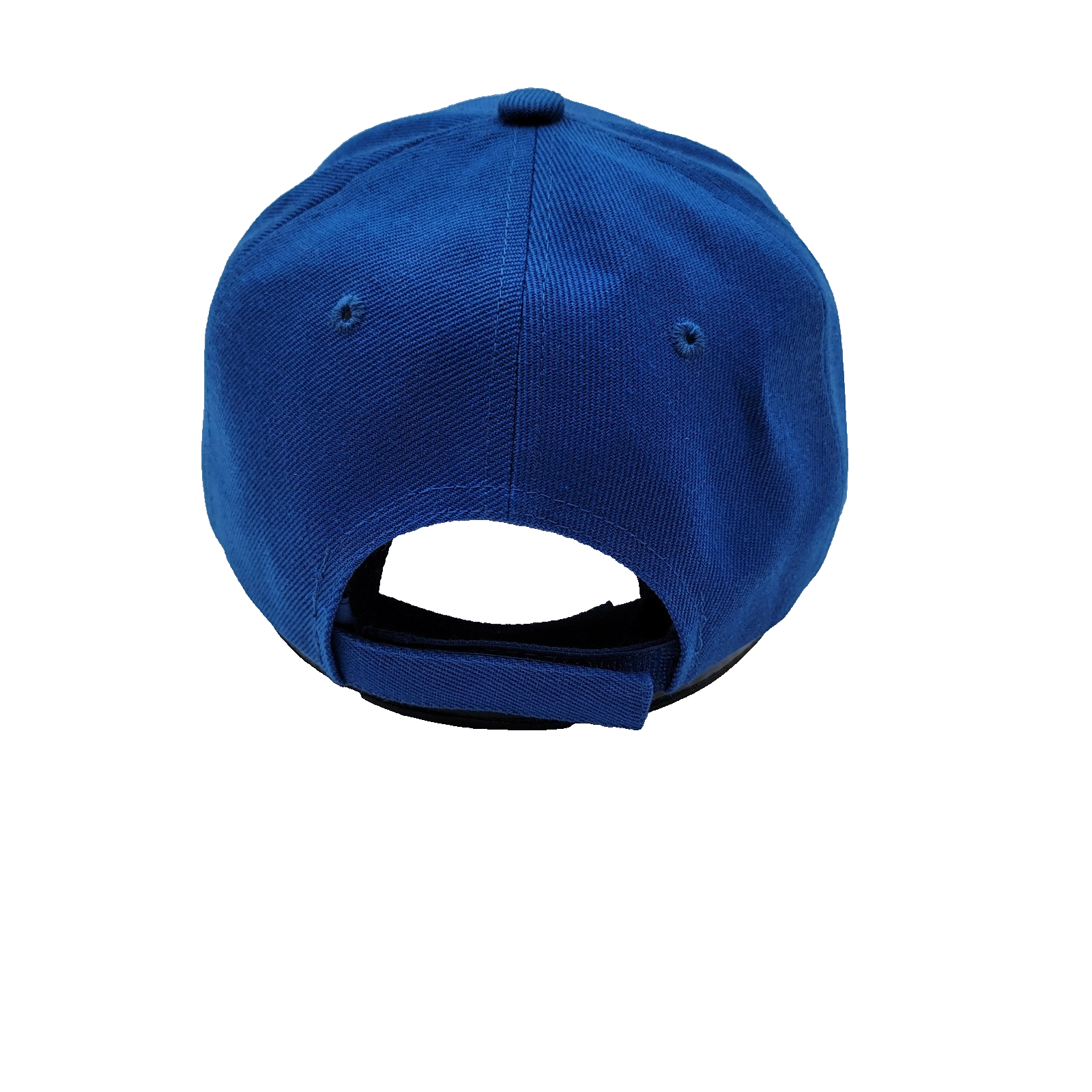 Royal Blue Adjustable Baseball Cap Unbranded Adult Hat Acrylic Wool Preowned2