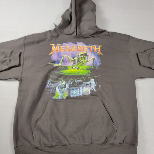 Megadeth Black Hoodie Mens Size XL
