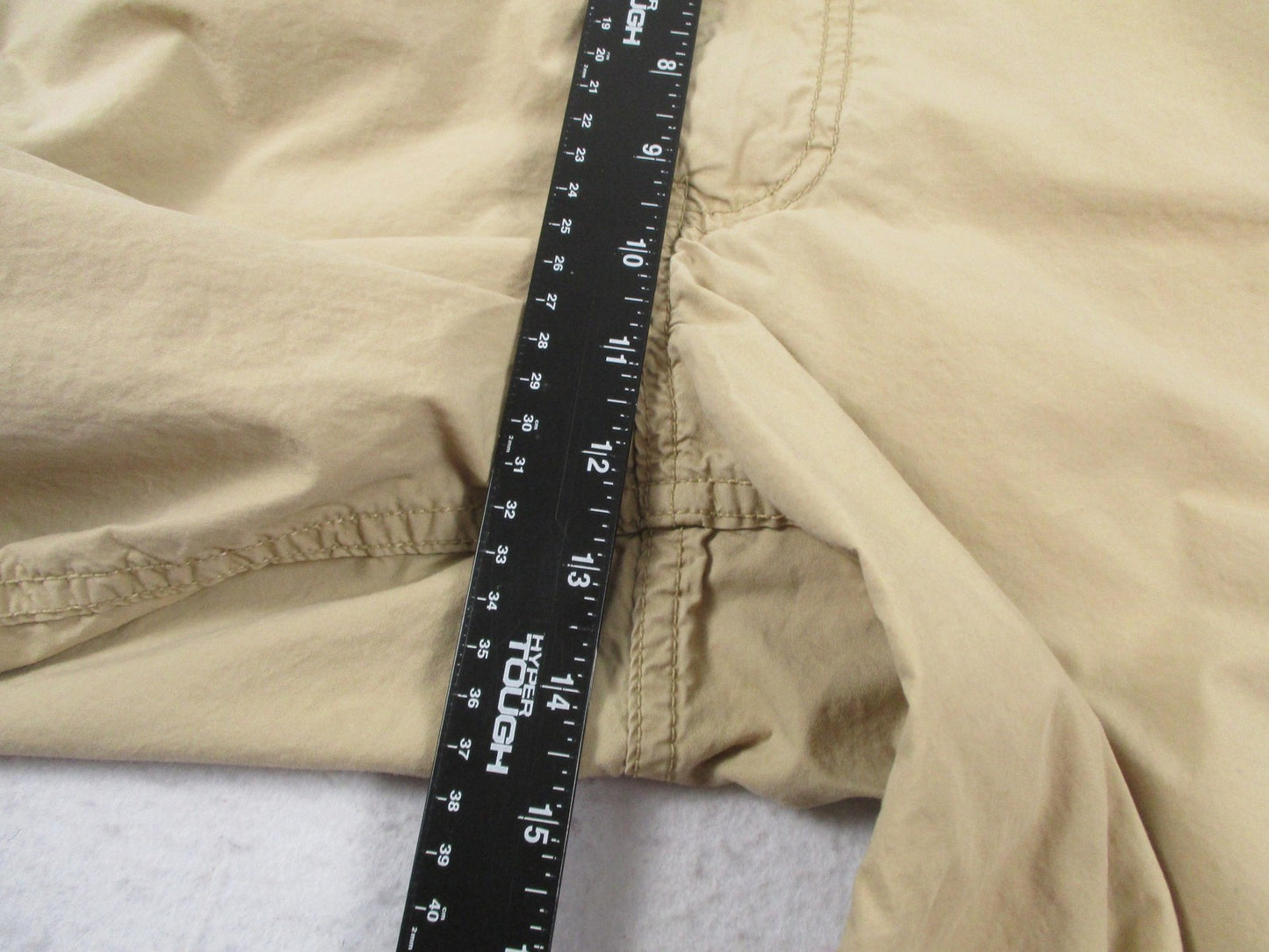Polo Jeans Company Cargo Shorts Mens 40 Beige USA Flag Ralph Lauren 11 Inseam6