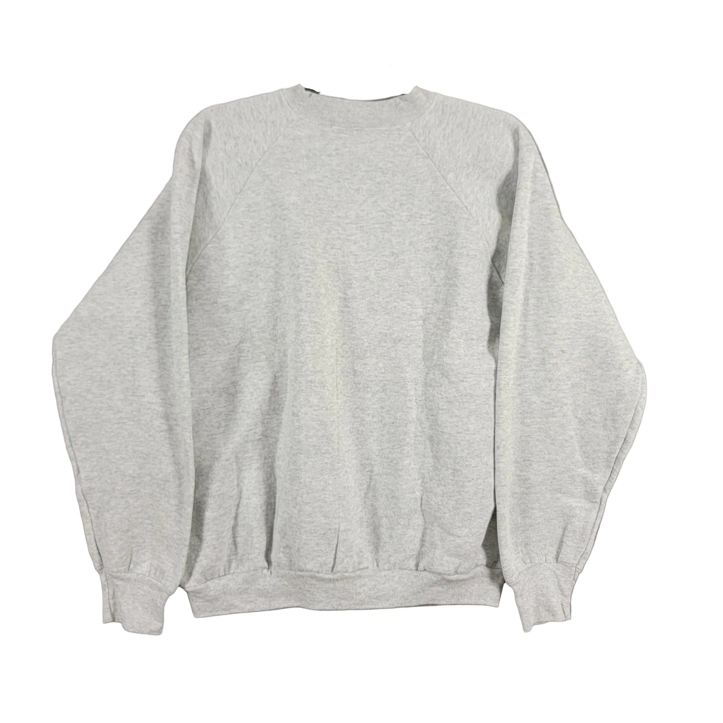 Vintage Branson Hearts Sweatshirt Fruit of the Loom USA Sz L Gray Floral