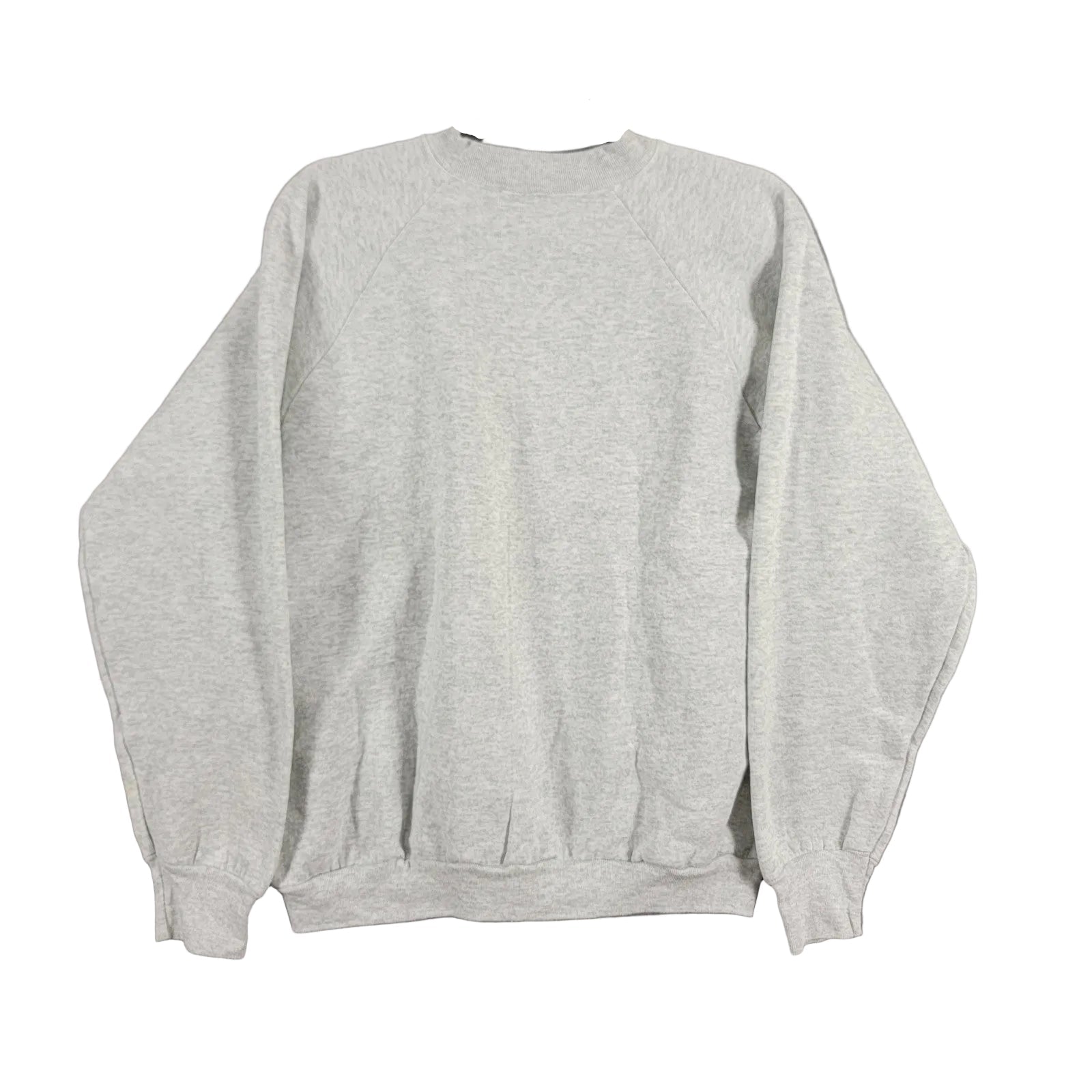 Vintage Branson Hearts Sweatshirt Fruit of the Loom USA Sz L Gray Floral