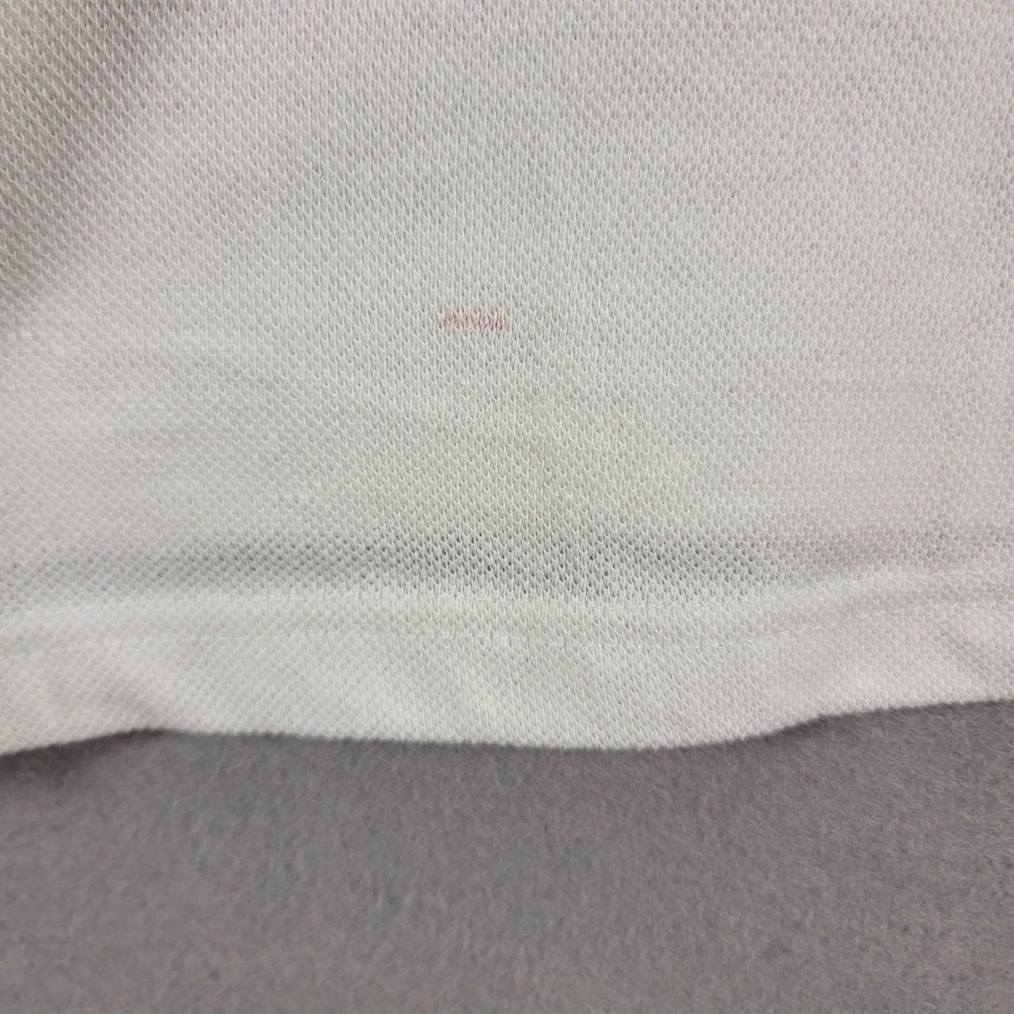Pine Trails Mens Pique Polo Shirt White Cotton Blend Short Sleeve 2XL Preowned4