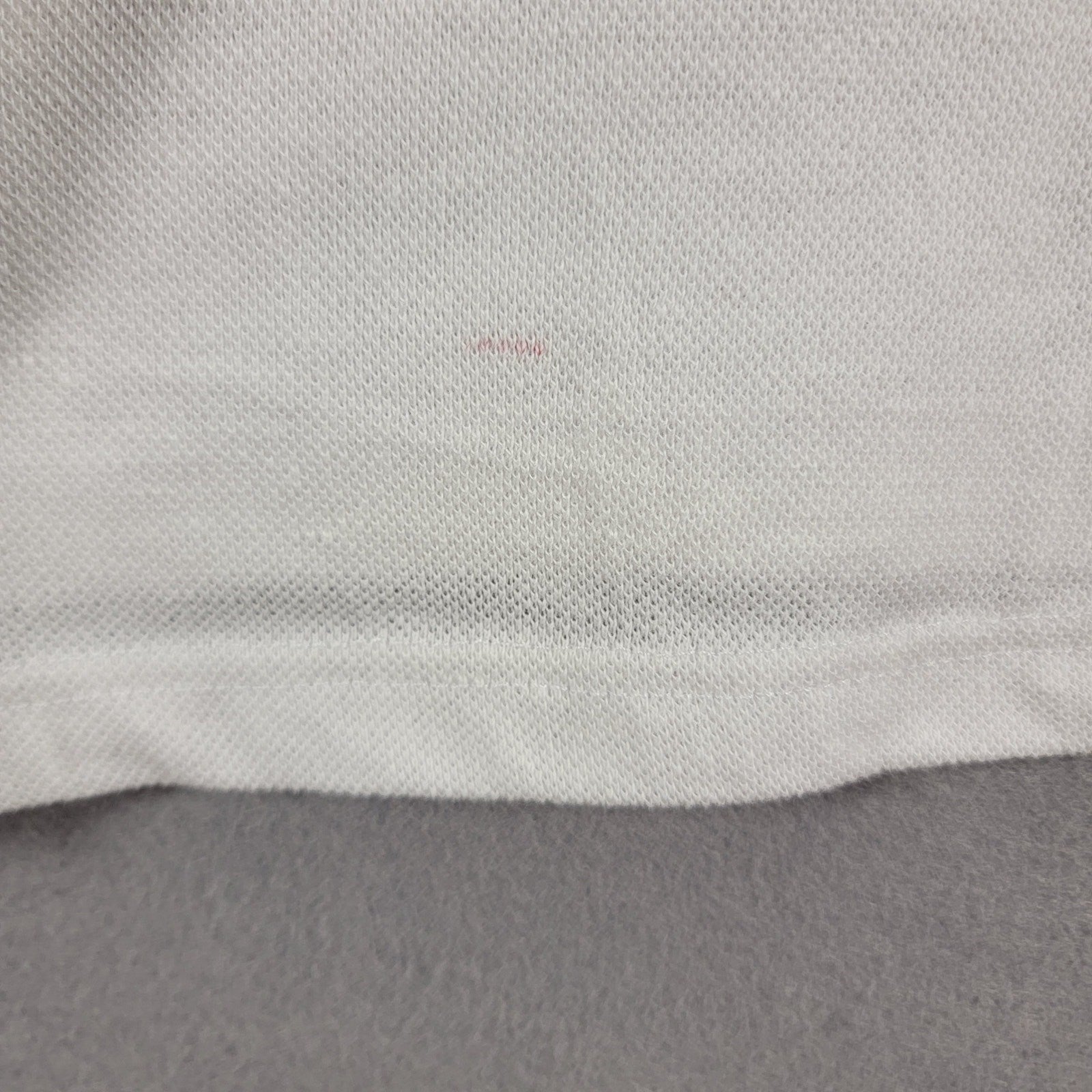 Pine Trails Mens Pique Polo Shirt White Cotton Blend Short Sleeve 2XL Preowned4