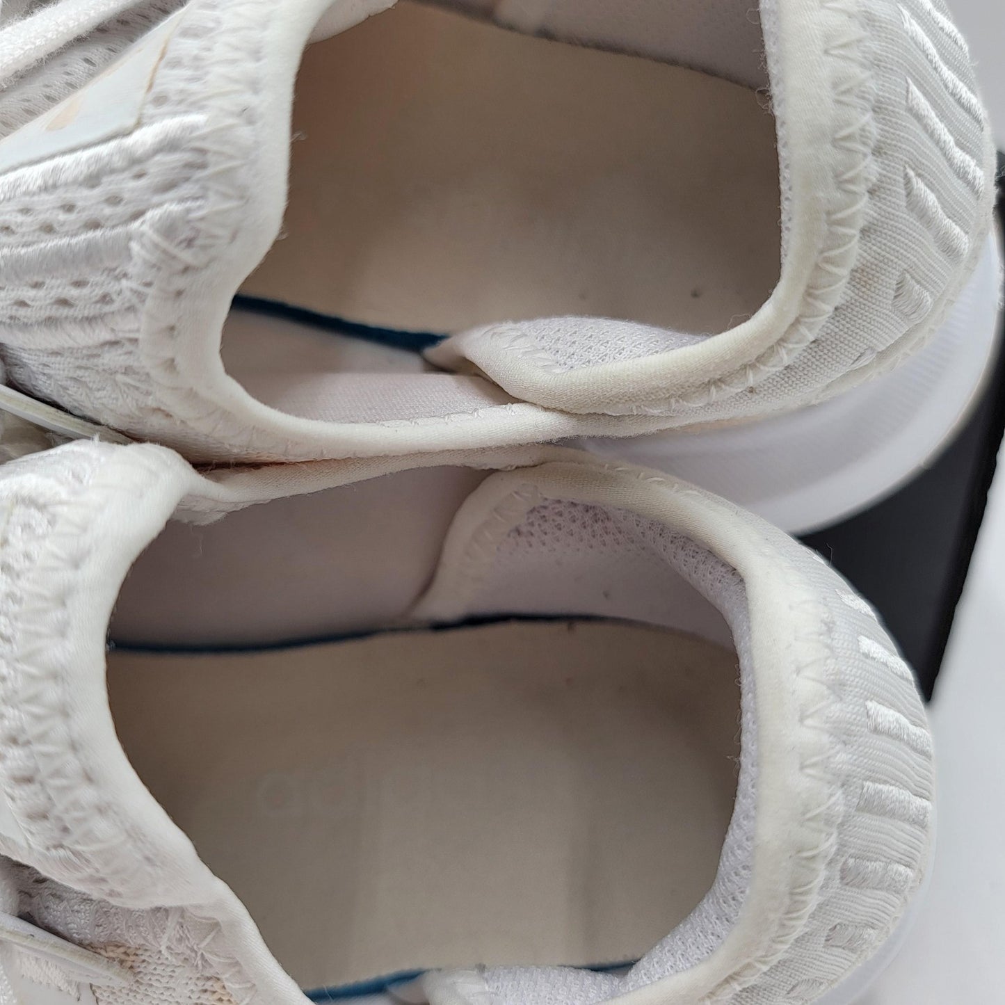 Adidas Swift Run Shoes Wmns Sz 10 White Beige Leopard Print Athletic H01907