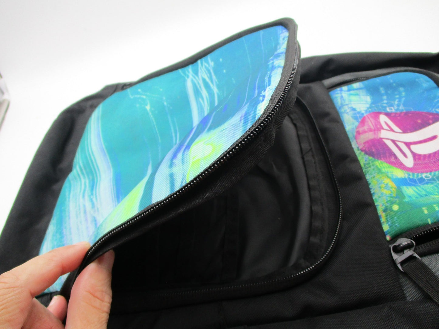 Makerwear PlayStation Backpack Black Blue Gamer Laptop Bag MW16404004SNPS6