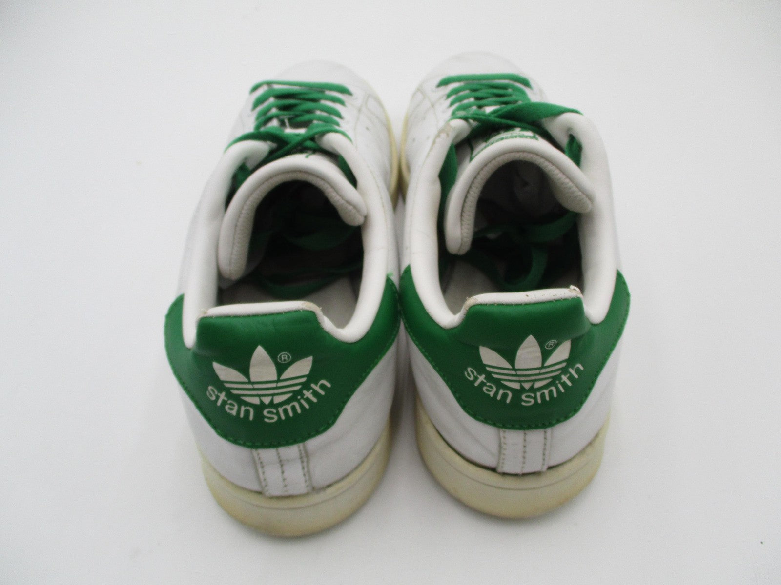 Adidas Stan Smith Shoes Mens Size 10 White Green Leather Tennis Sneakers M203249