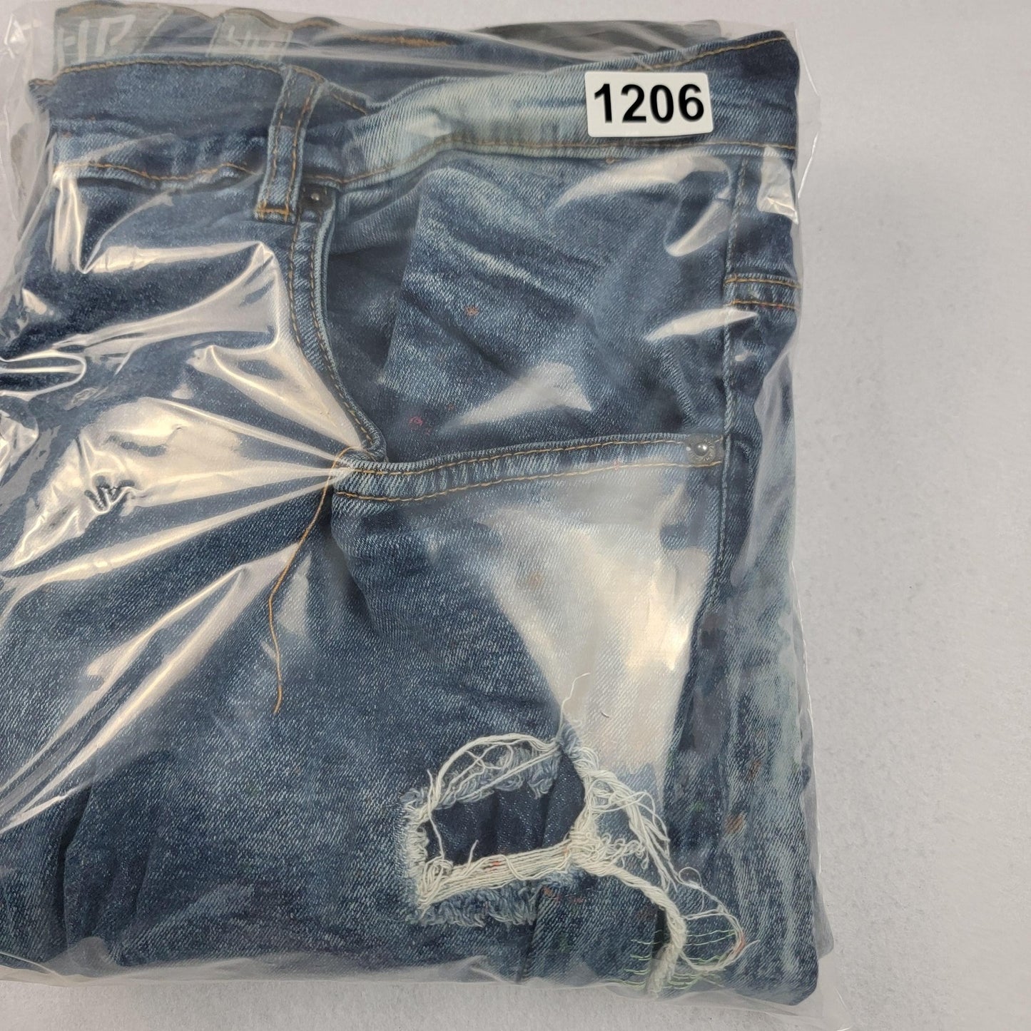 Another Hype Piece Jeans Men's 44x33 Distressed Ripped Paint Splatter