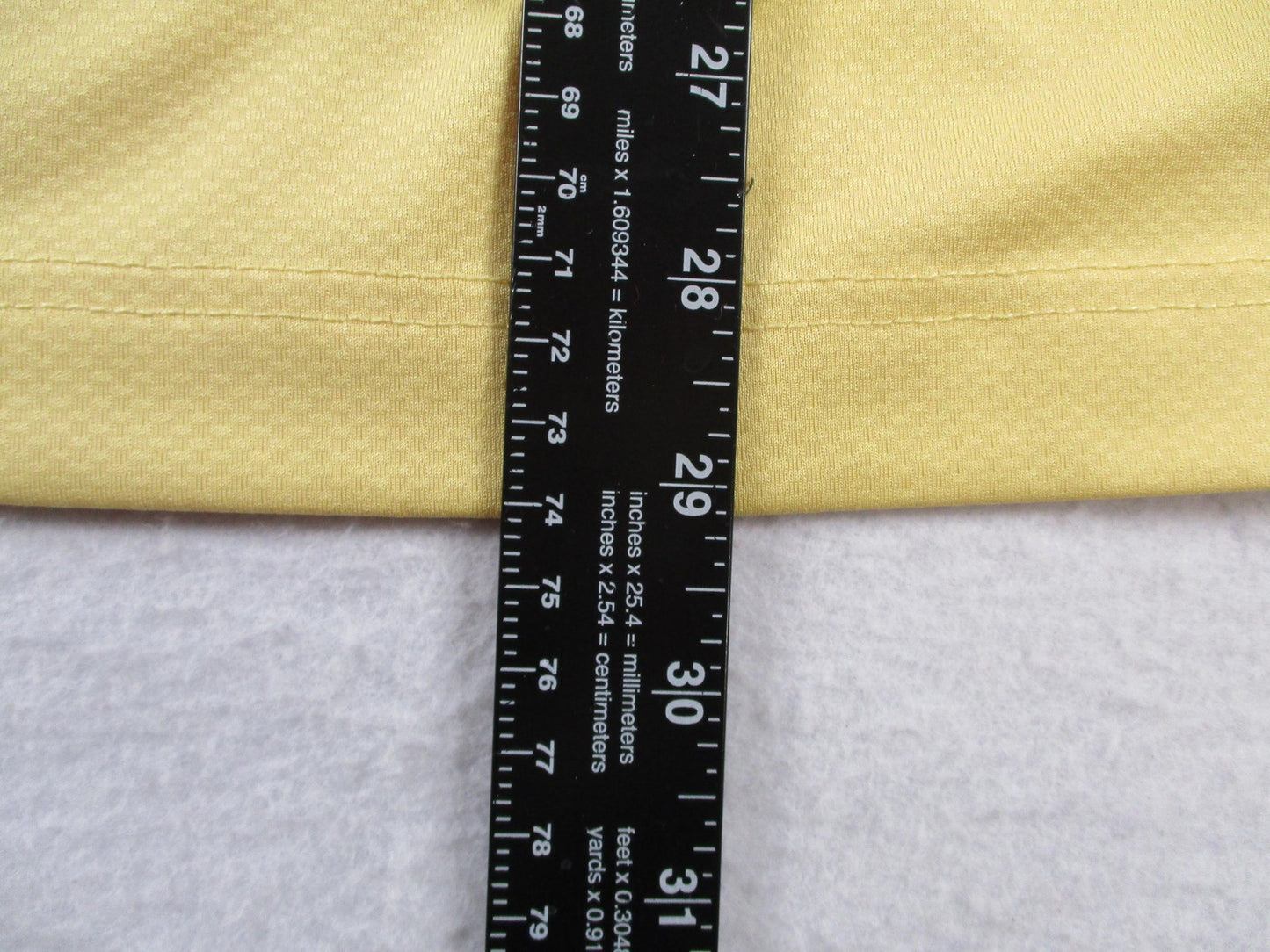 Cutter & Buck Polo Shirt Mens XL Yellow Sultan's Run LPGA Championship Golf7