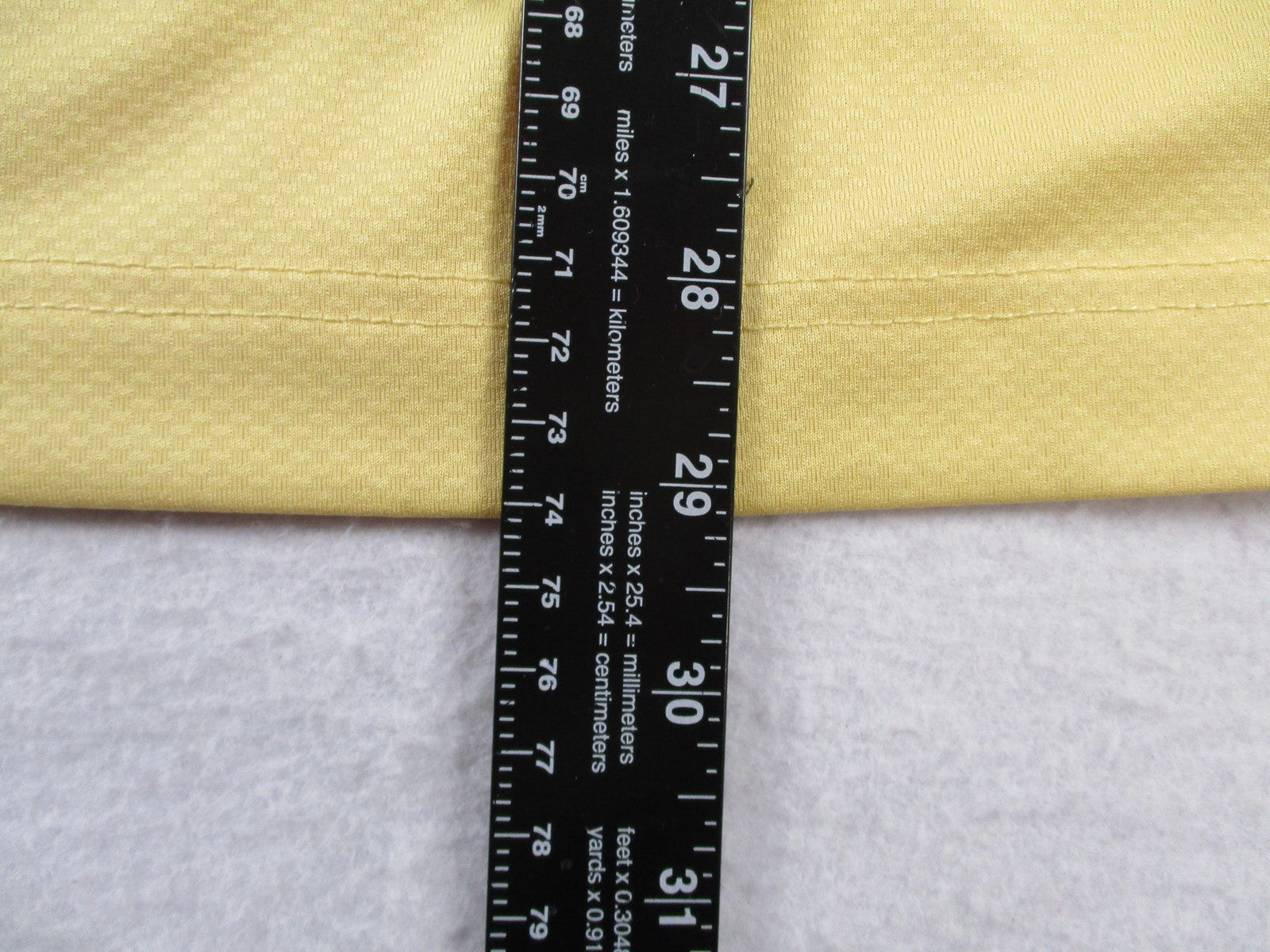 Cutter & Buck Polo Shirt Mens XL Yellow Sultan's Run LPGA Championship Golf7