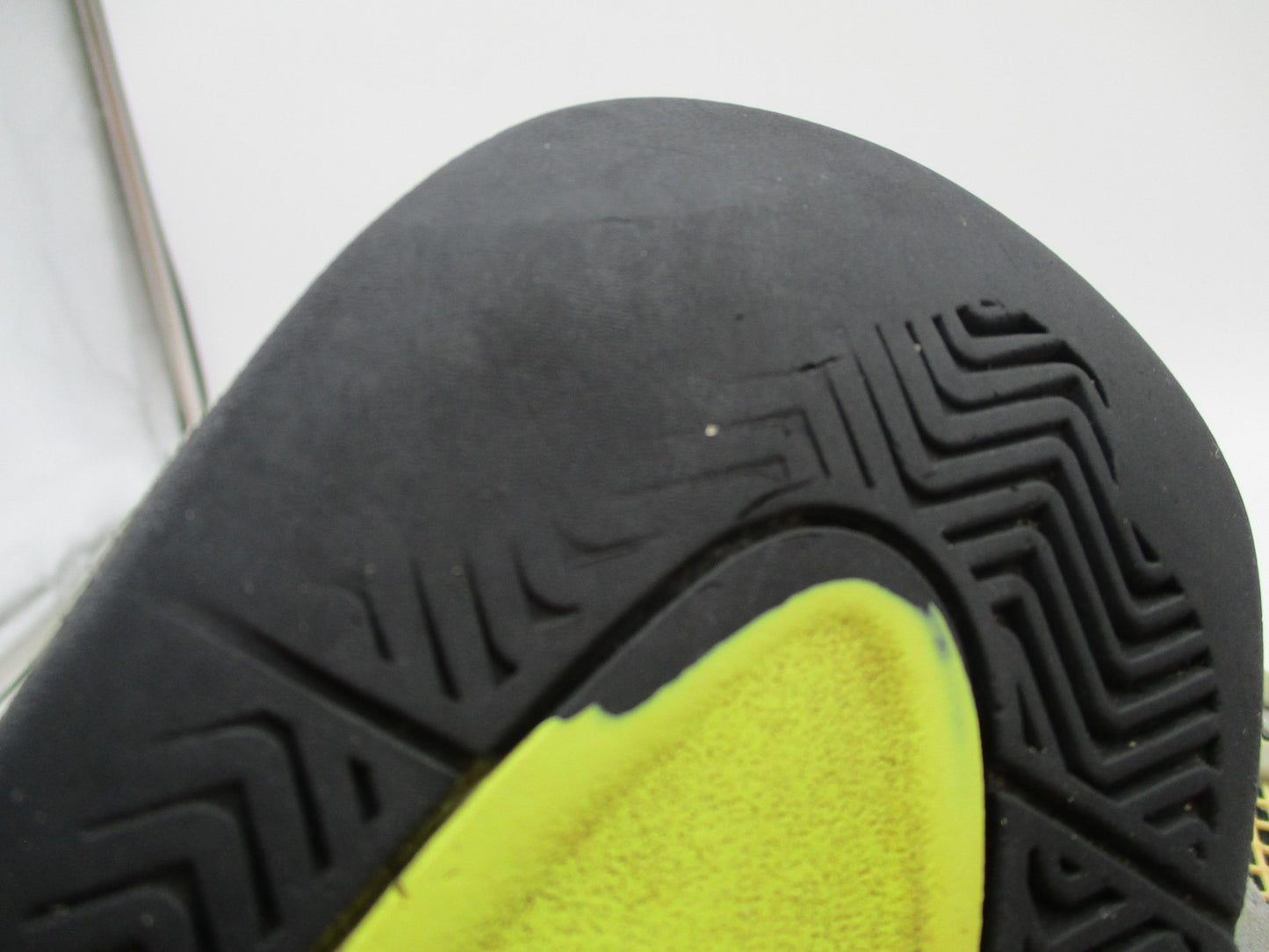 Jordan Air Jordan 4 Retro SE Shoes Mens Size 8 Gray Volt Neon 95 CT5342007 1U220