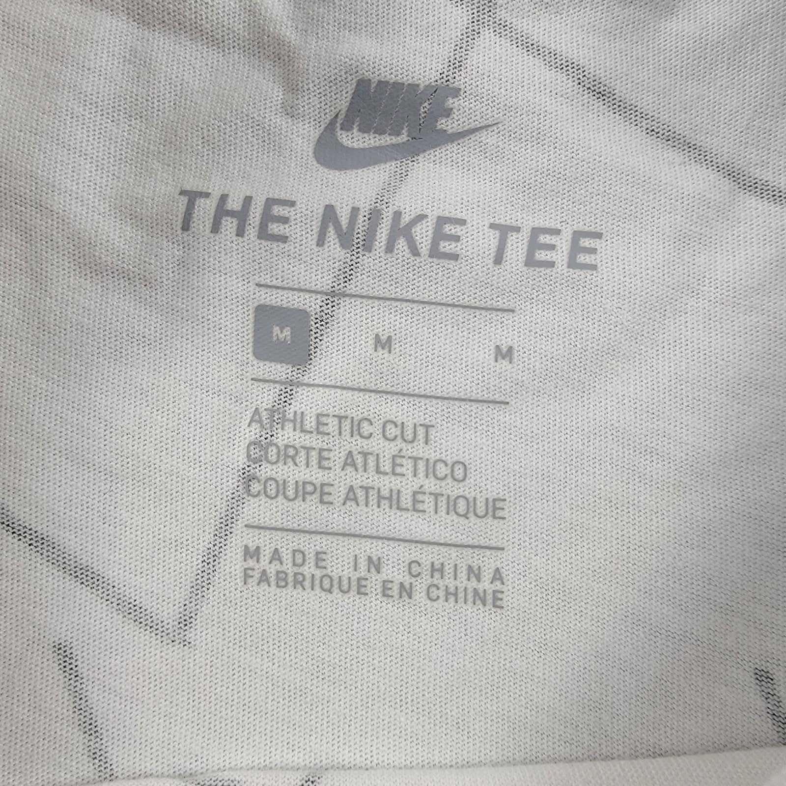 Nike Air Force 1 Sportswear Graphic Tee Mens Medium White NWT 911926100 4452